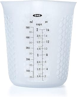 Good Grips 2-Cup Squeeze & Pour Silicone Measuring Cup with Stay-Cool Pattern