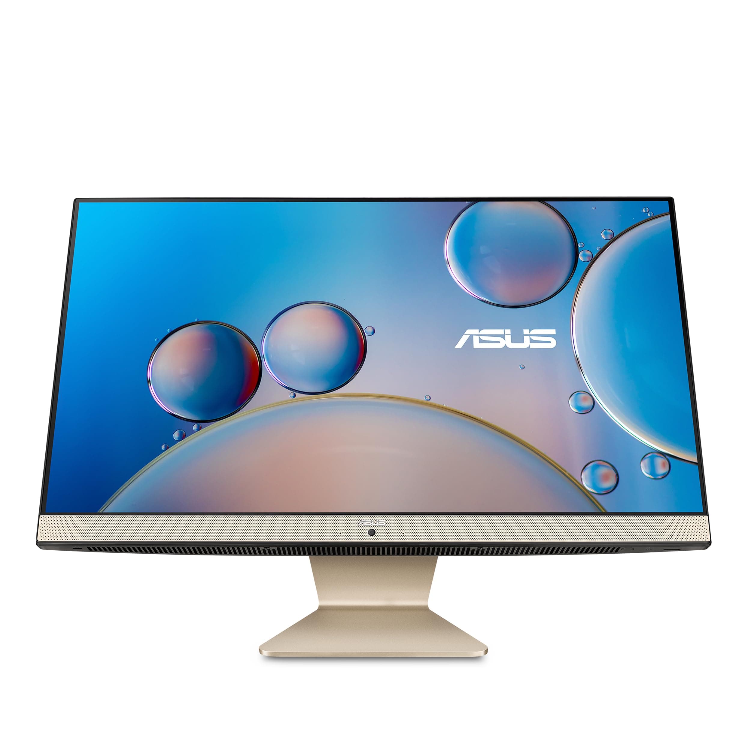 ASUS AiO M3400 All-in-One Desktop PC, 23.8-inch Full HD Anti-Glare Display, AMD Ryzen 5 5625U Processor, 8GB DDR4 RAM, 512GB NVMe PCIe, Windows 11 Home, Kensington Lock, M3400WYA-DH503