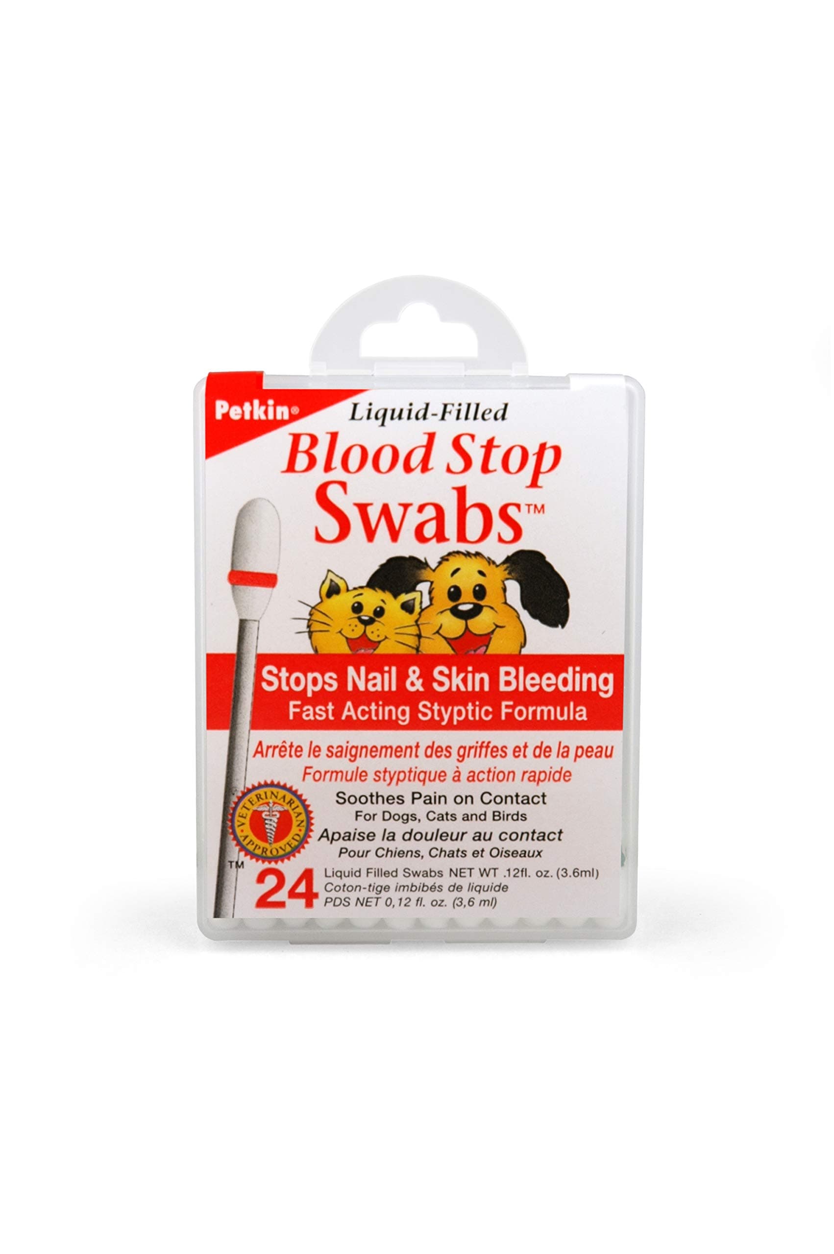 Petkin Pet Blood Stop Swabs