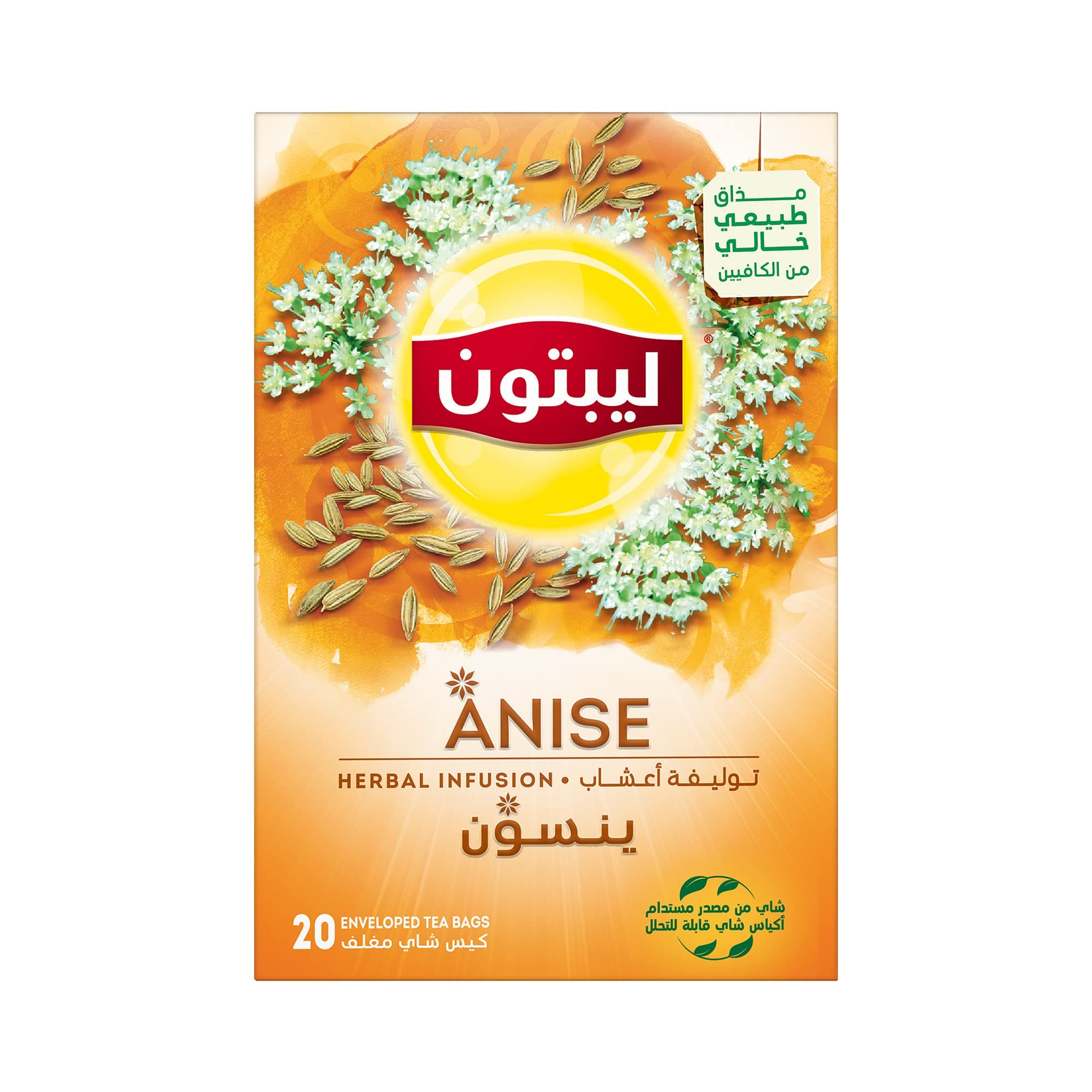 Herbal Infusion Tea Anise, 20 Teabags