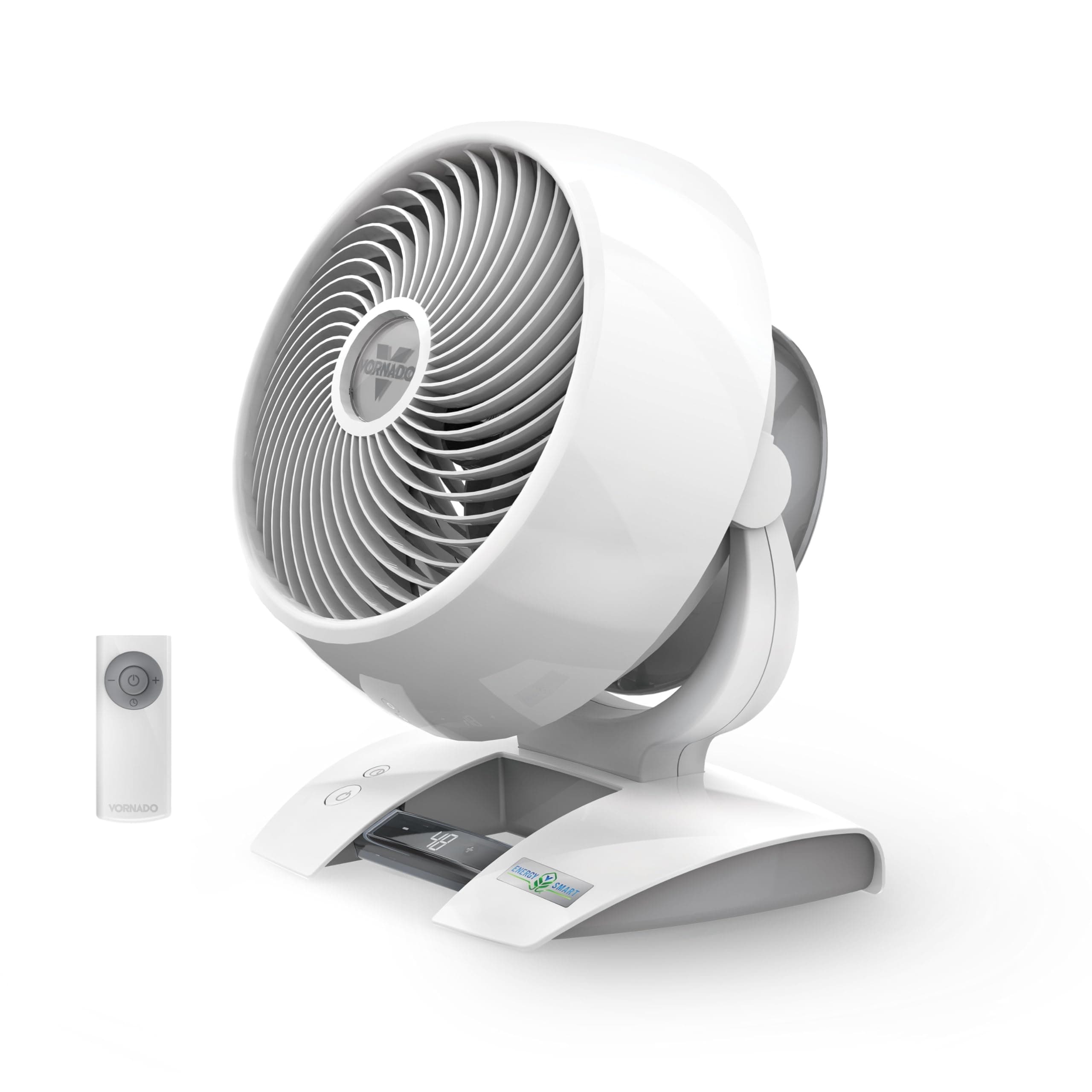 Vornado 6303DC Energy Smart Medium Air Circulator Fan with Variable Speed Control, White