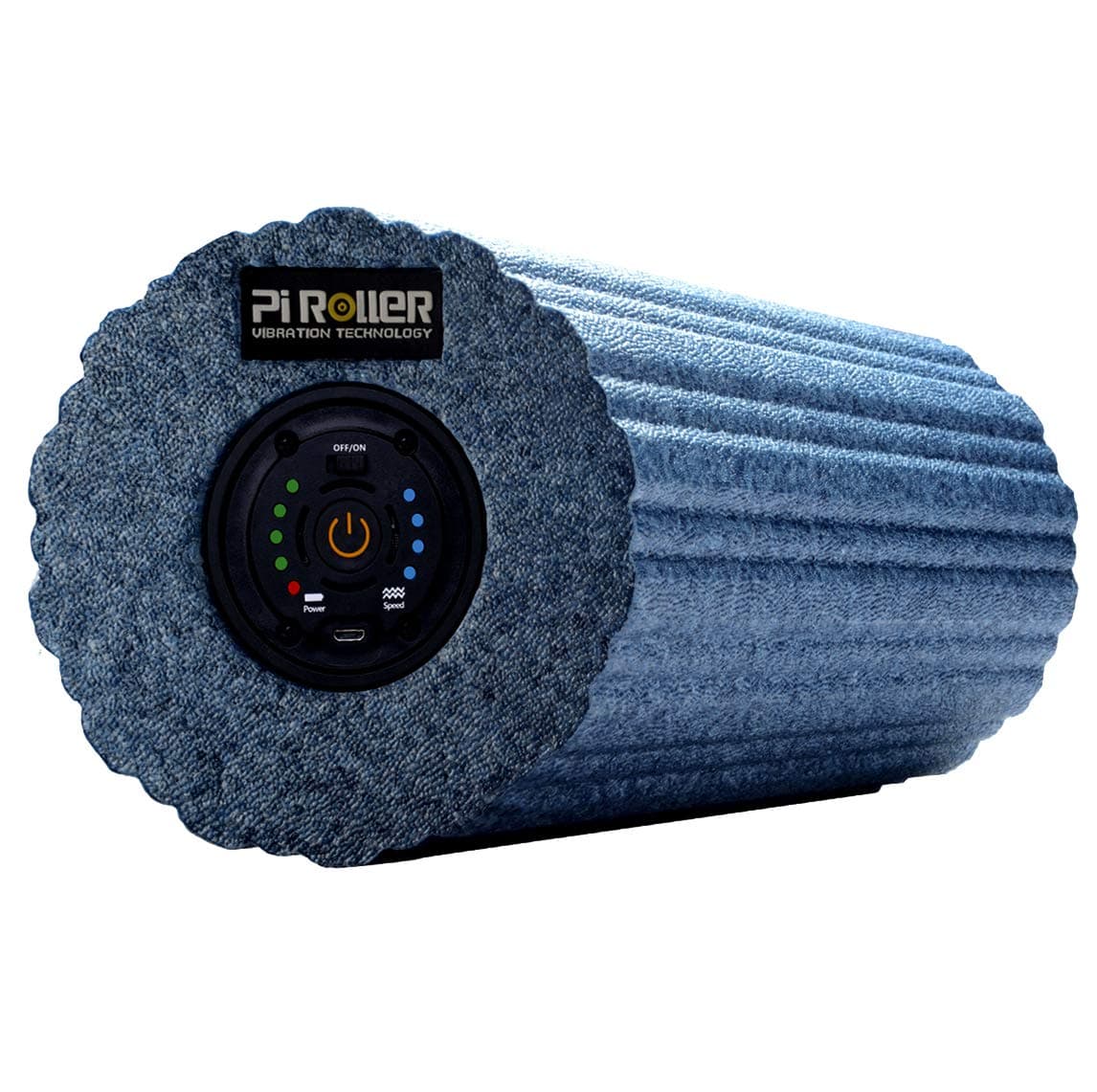 4 Speed Vibrating Foam Roller,High Intensity Vibration for Recovery, Electric Fitness Yoga Rollers, Pliability Training, Deep Tissue Massage for Exercise and Muscle Relax