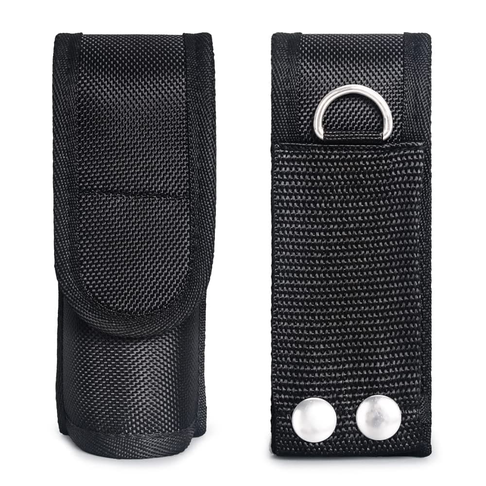 Flashlight Holster Tactical Flashlight Holster Flashlight Holder Molle, Adjustable Telescopic Flashlight Holster