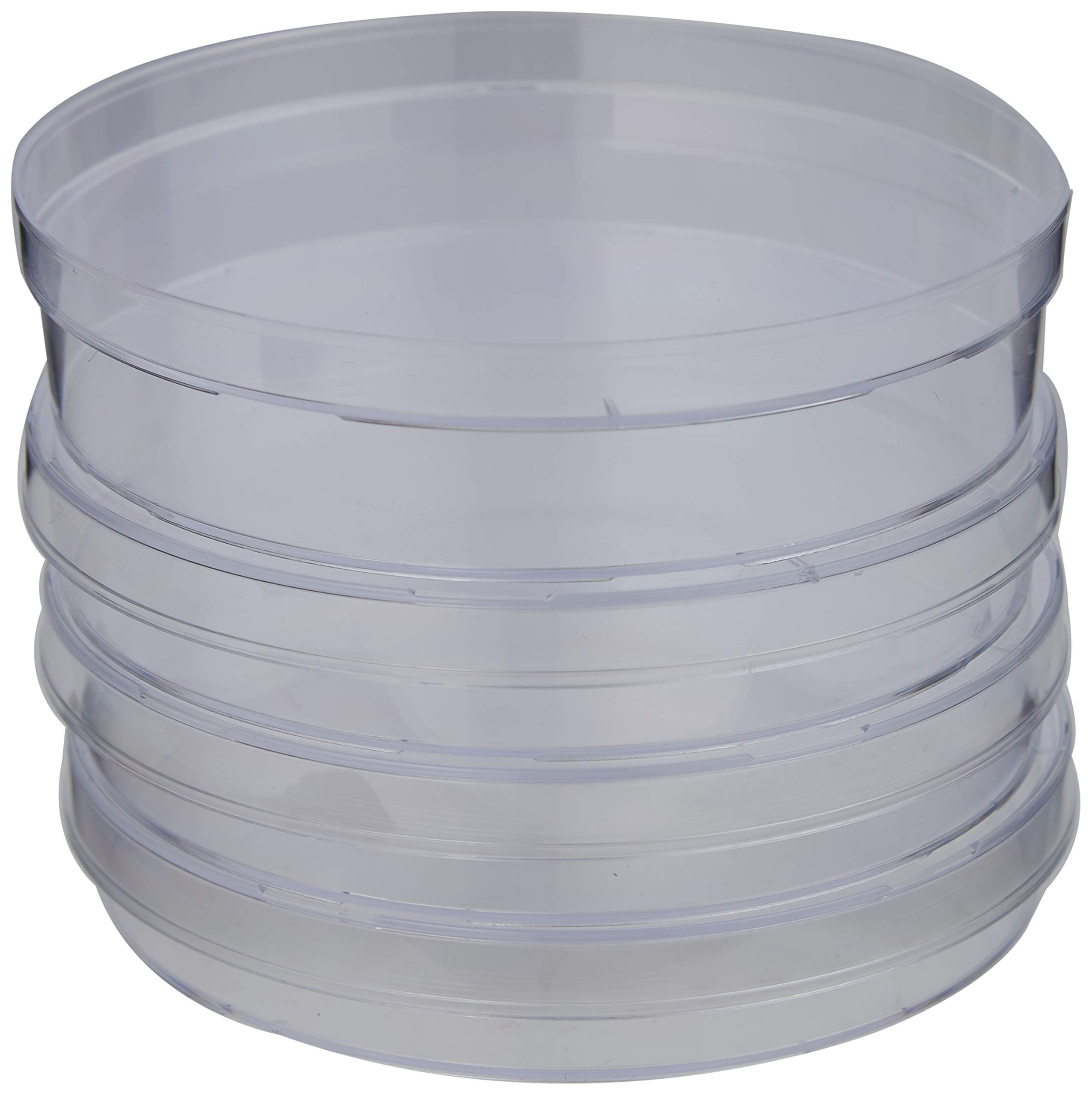 PETRI DISHES DISPOSABLE (90mm DIA) CLEAR PLASTIC SINGLE VENT PACK OF 20