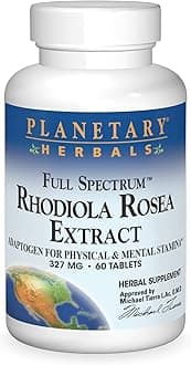 Rhodiola Rosea Extract Full Spectrum - 327mg, 60 Tablet