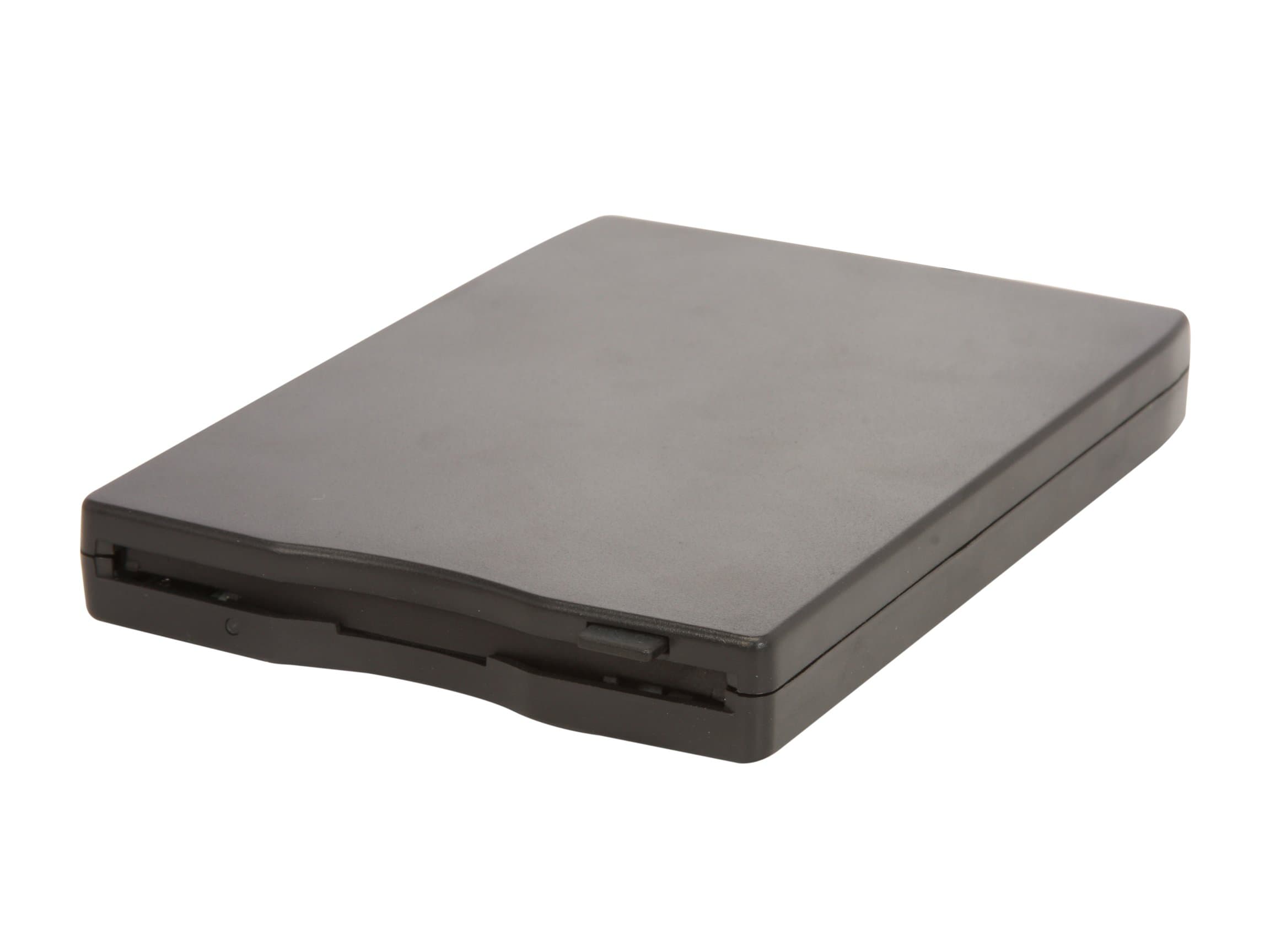 Black No Logo 1.44MB 3.5" External USB DeLock Floppy Drive Model USB-FLOPPY