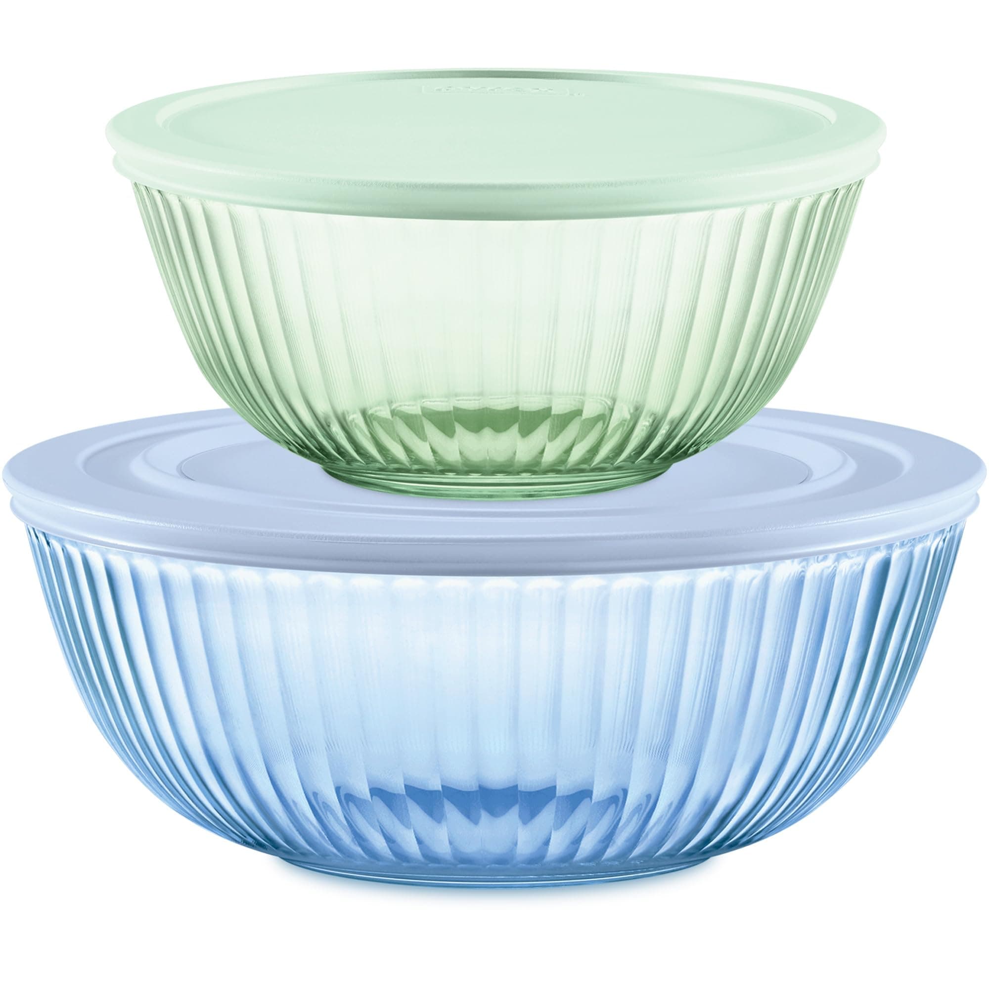 Pyrex 4pc Med/Lg Lidded Value Pack