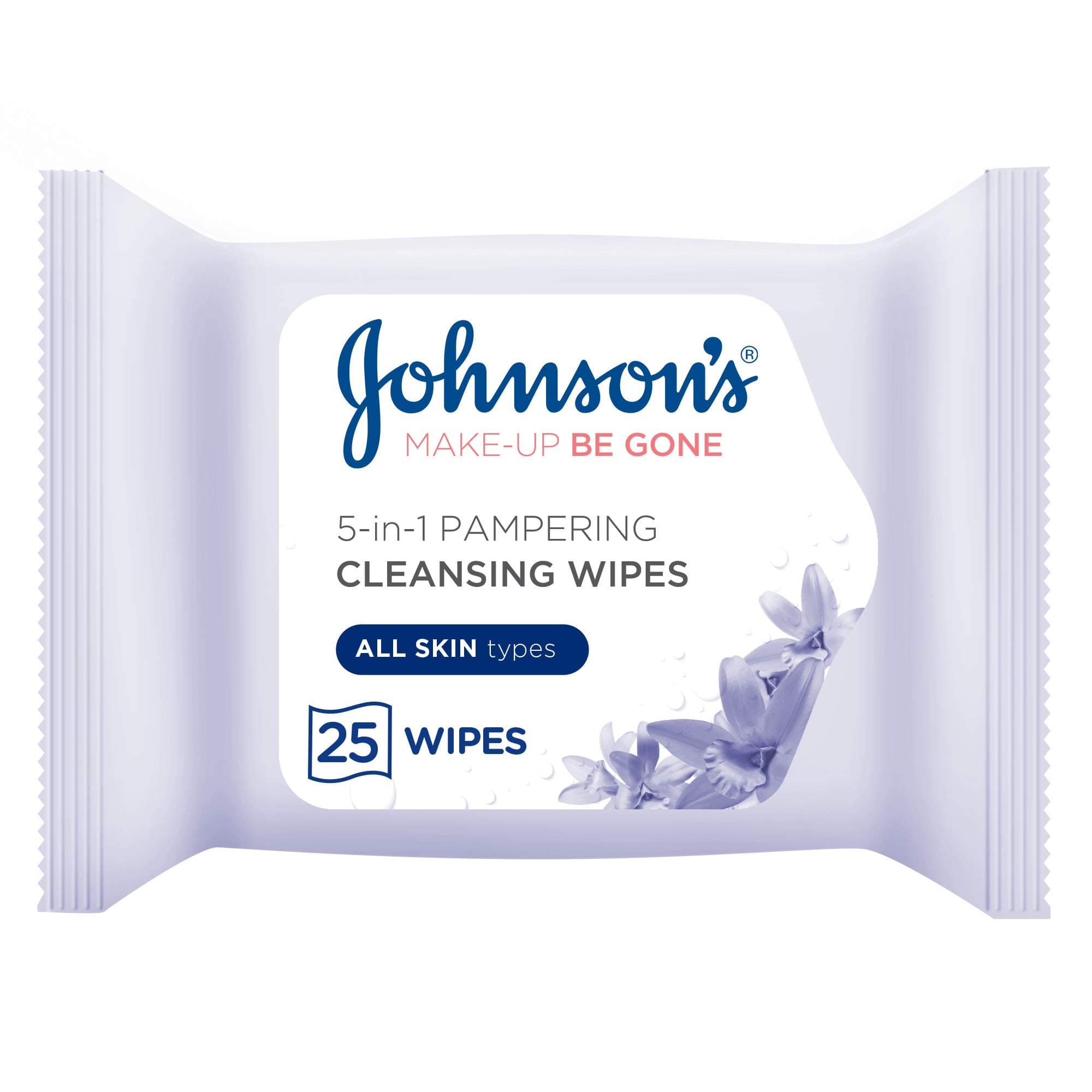 Johnson's Make Up Be Gone Pampering Wipes (Packaging may vary)