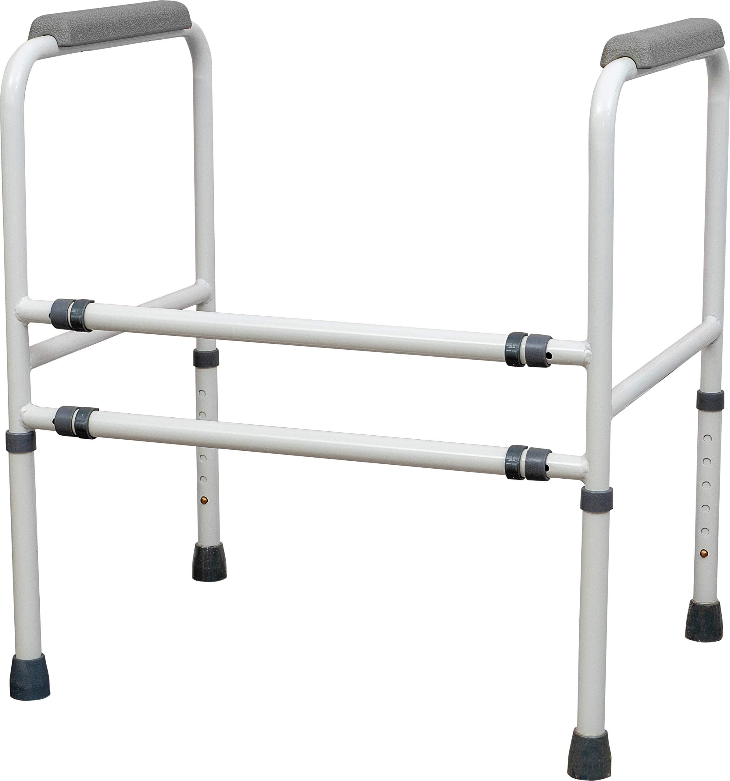 Aidapt Ashford Height Adjustable Toilet Frame, White