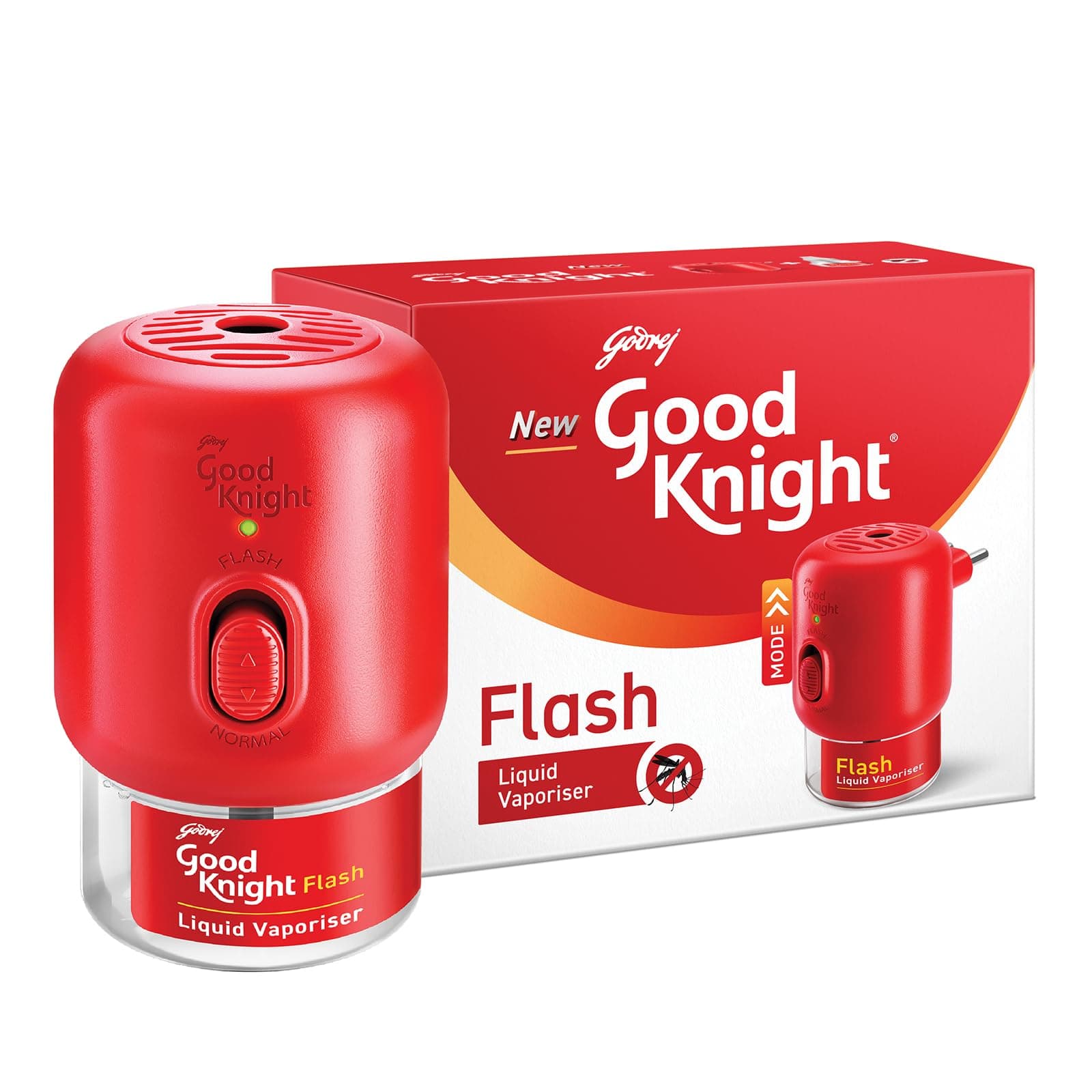 Good Knight Flash Liquid Vaporiser Combo Pack | Machine + Refill | 2x Faster Than Before | Mosquito Repellent Refill | India s Most Powerful Liquid Vaporizer