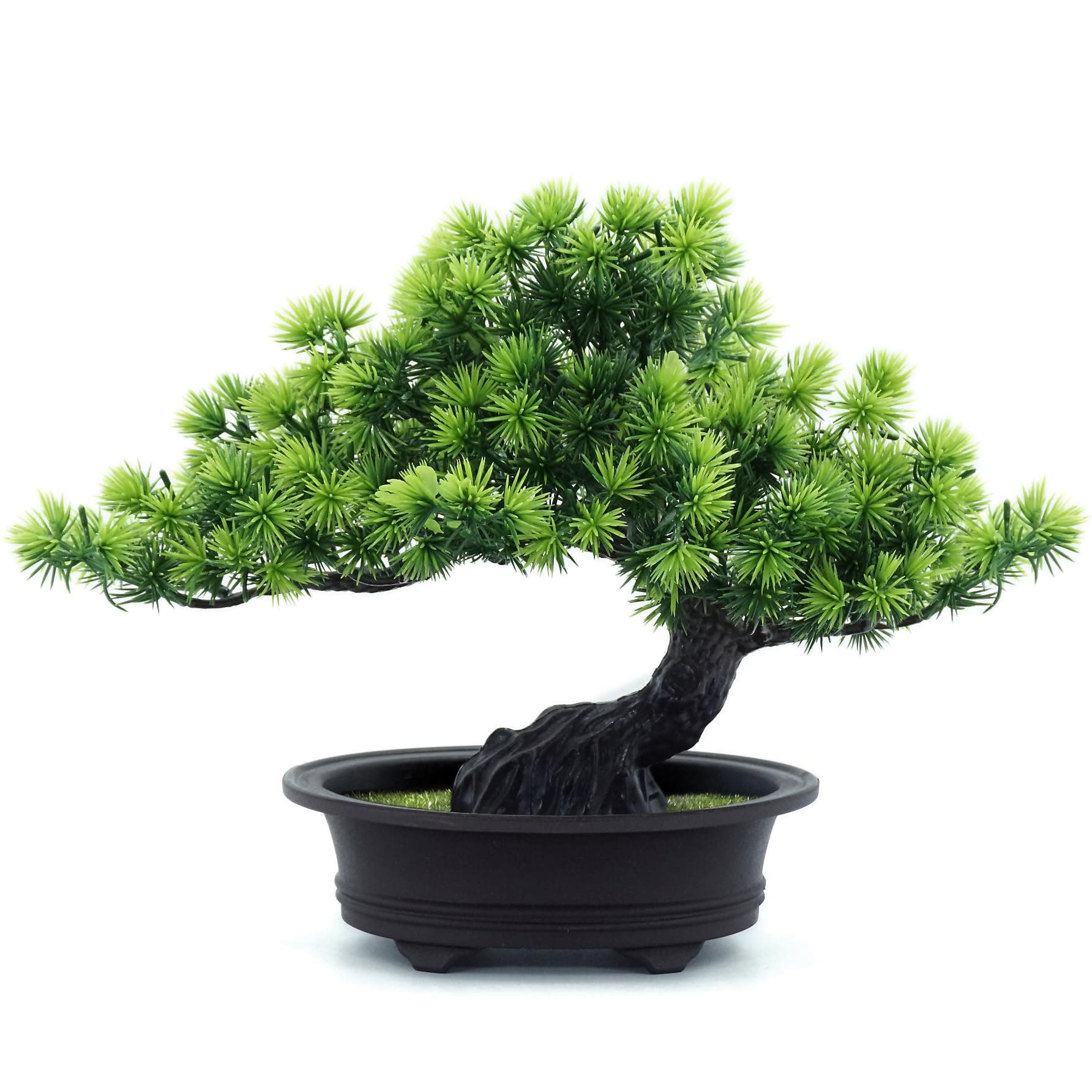 Artificial Bonsai Juniper Tree for Home Office Indoor Showcase Decor (Pine Bonsai)