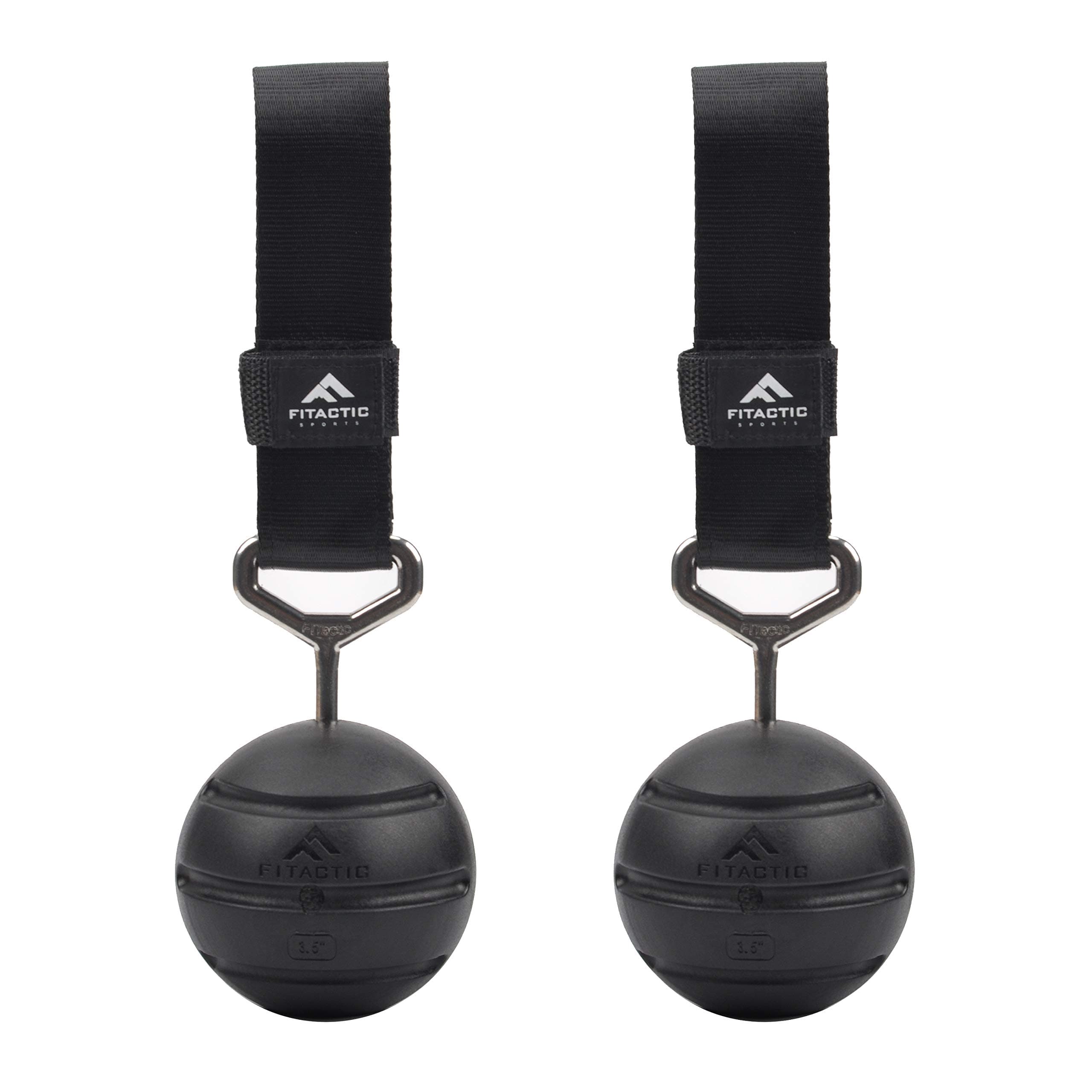 Rock Climbing Solid Training Cannonball Bomb Power Pull Up Ball Hold Grips for Straps for Finger, Forearm, Biceps, Back Muscles