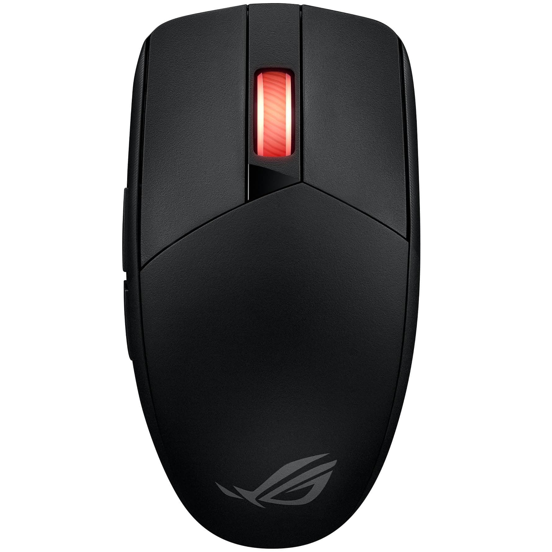 Asus ROG Strix Impact III Wireless Gaming Mouse, 57 G Lightweight, 36K DPI Sensor, Bluetooth & 2,4GHz RF, ROG SpeedNova, Up to 618hrs Battery Life, Replaceable Switches, ROG Omni Receiver, Black
