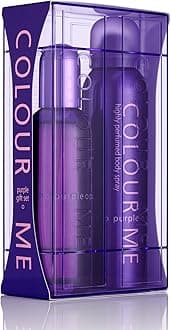 Purple Perfume for Women. 100ml Eau de Parfum & 150ml Body Spray - Twin Perfume Gift Set Women. Luxury Fragrance - Ladies Perfume Set, Long Lasting Womens Perfumes by Milton-Lloyd