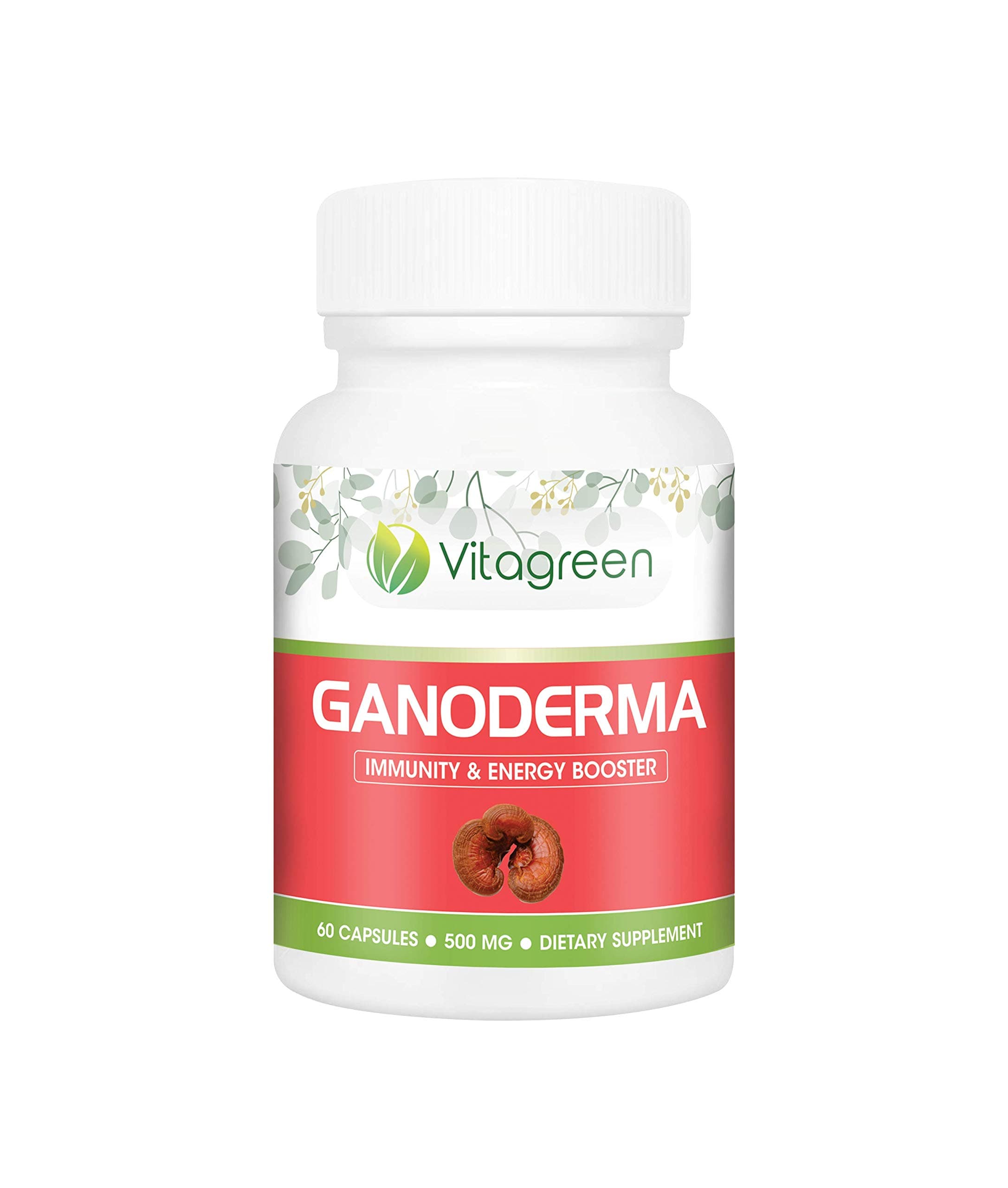Genoderma capsules by Vitagreen, 60 capsule pack