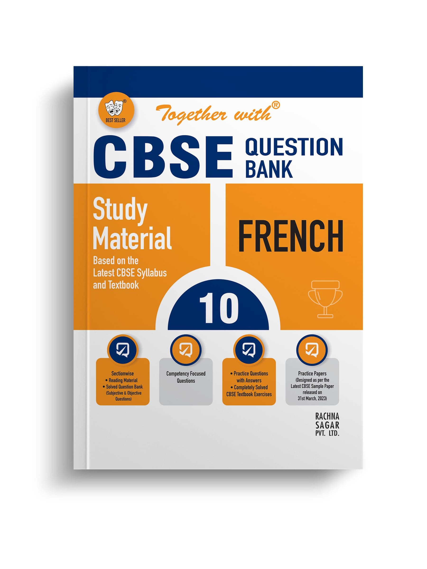 Together With CBSE Class 10 French Solved Question Bank & Practice Papers (Chapterwise & Topicwise) Exam 2023-24