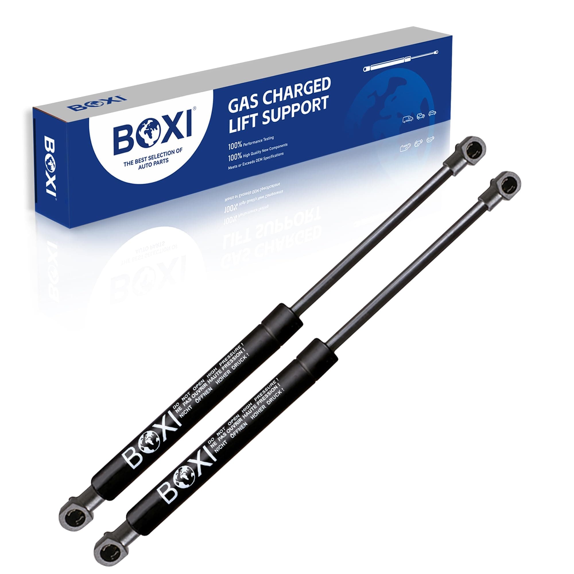 BOXI 2pcs BOXI Front Hood Lift Support Struts Gas Struts Shocks Gas Shocks Gas Springs Lift Shocks for BMW E39 5 Series 1996 1997 1998 1999 2000 2001 2002 2003 | Replaces 51238174866 4541 SG402049