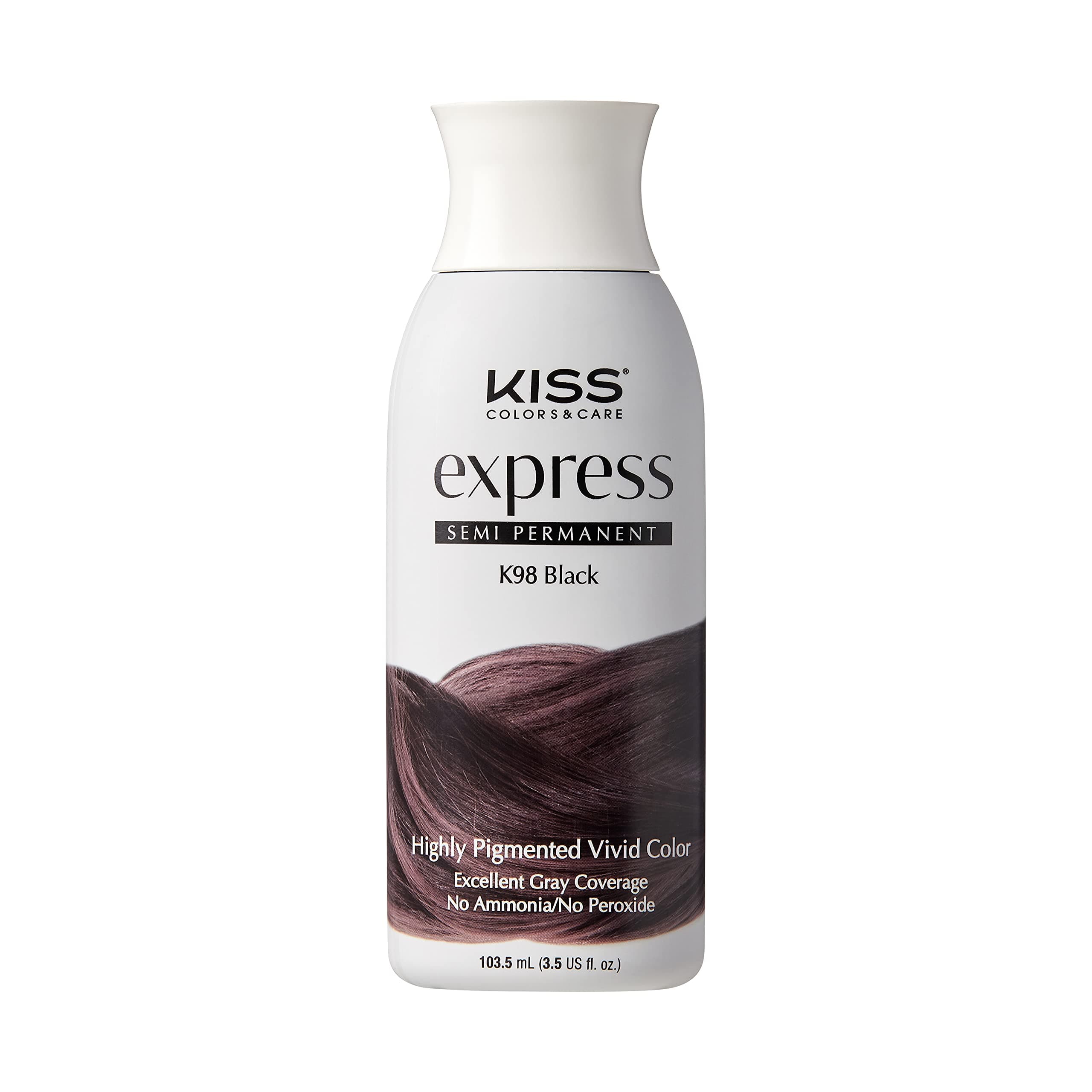 Kiss Express Color #K98 Semi- Permanent Black 100g