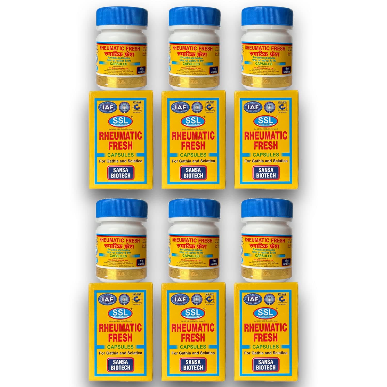Rheumatic Fresh Capsules(Pack Of 6)