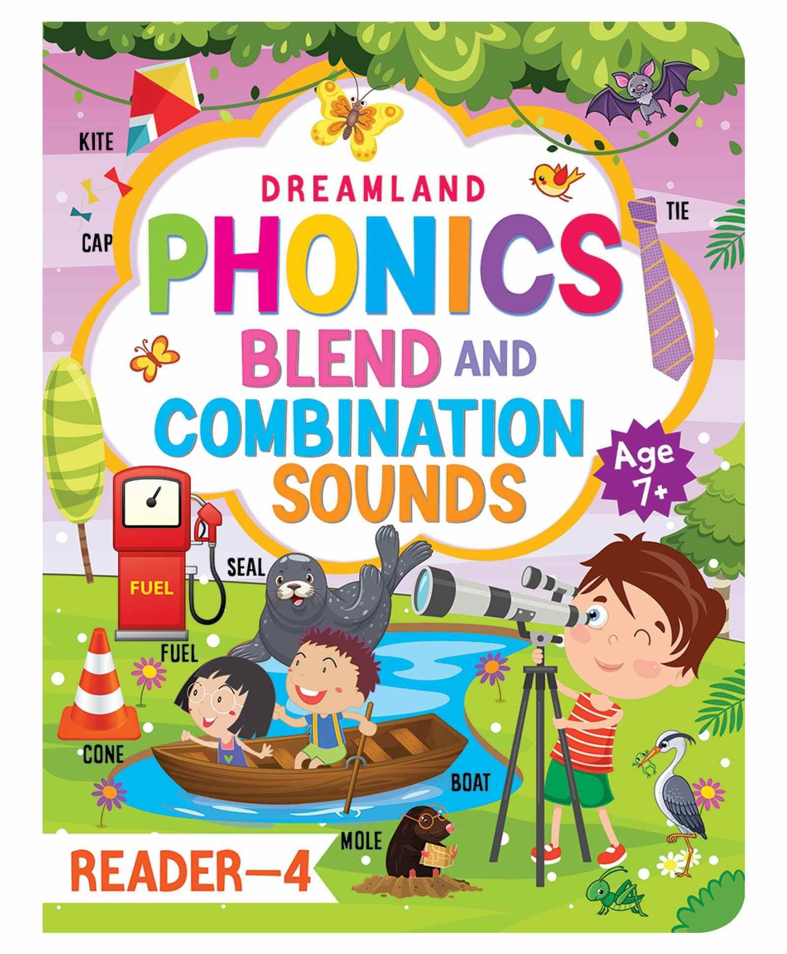 Dreamland Phonics Reader - 4 (Blends and Combination Sounds) Age 7+