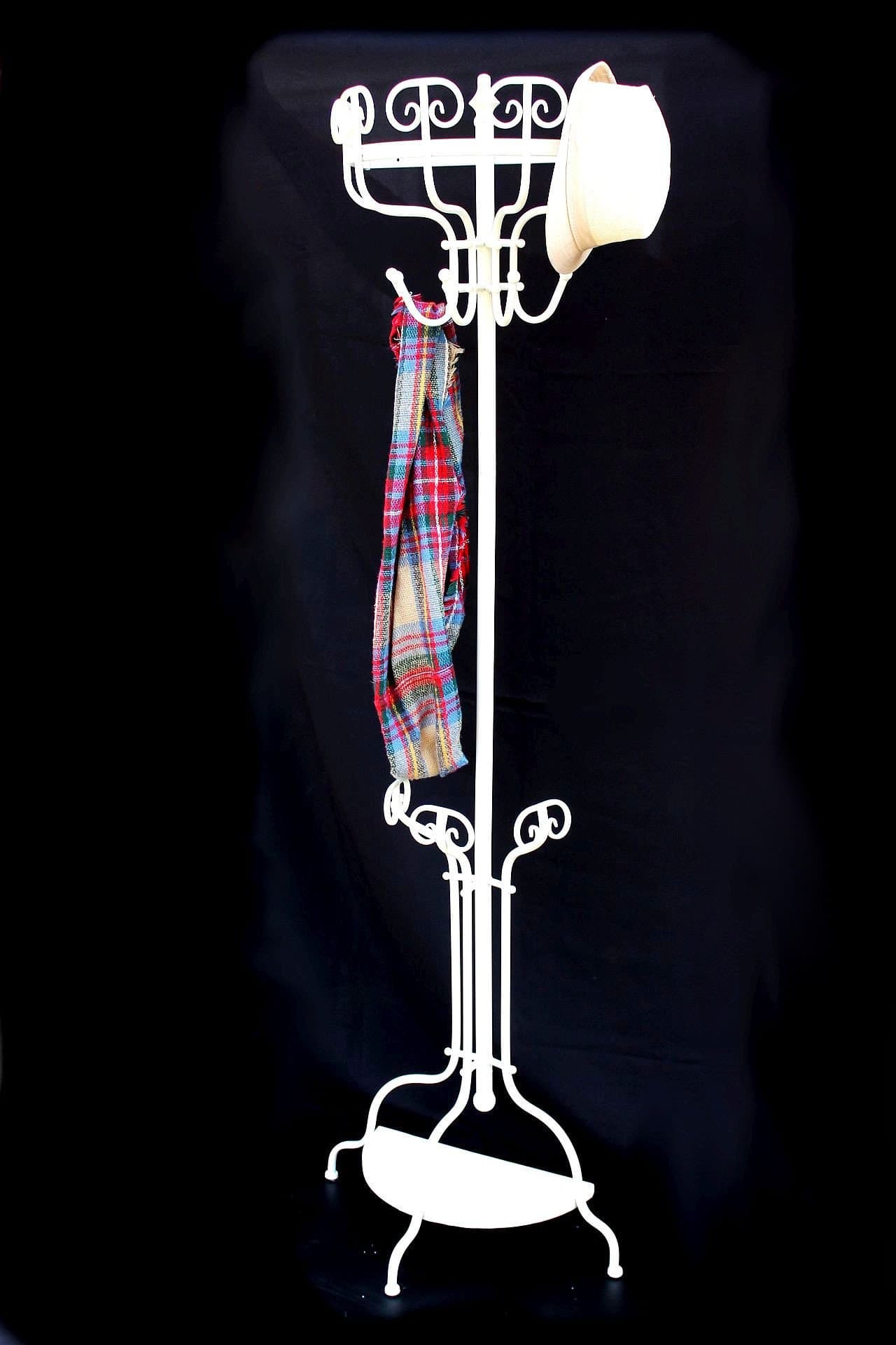 Wardrobe Semicircle 95306 Wall Mounted Clothes Hook 175 cm White Clothes Hook Wall Hook Hook