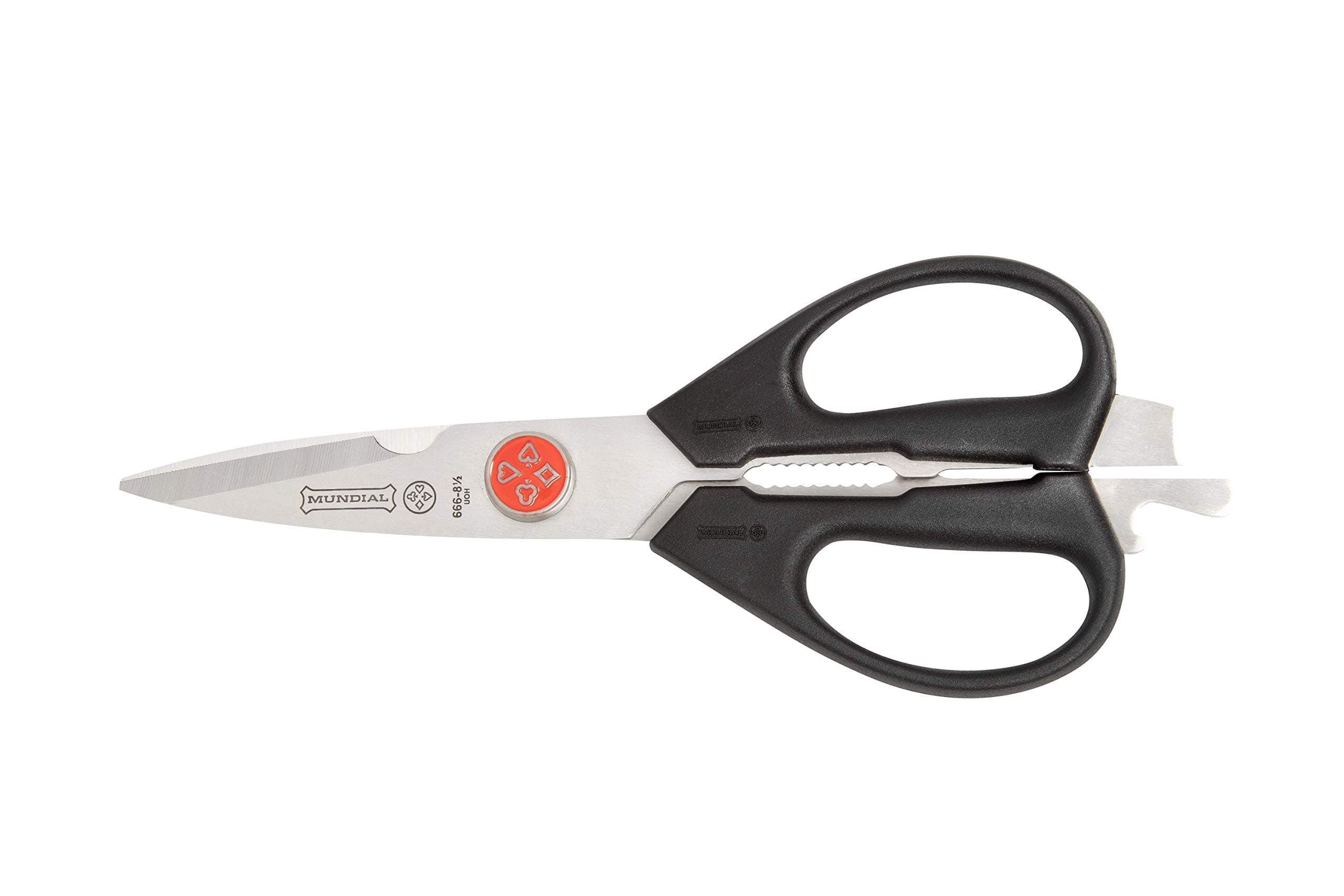BP666 Red Dot 8 1/2" Take-A-Part Kitchen/Utility Shears