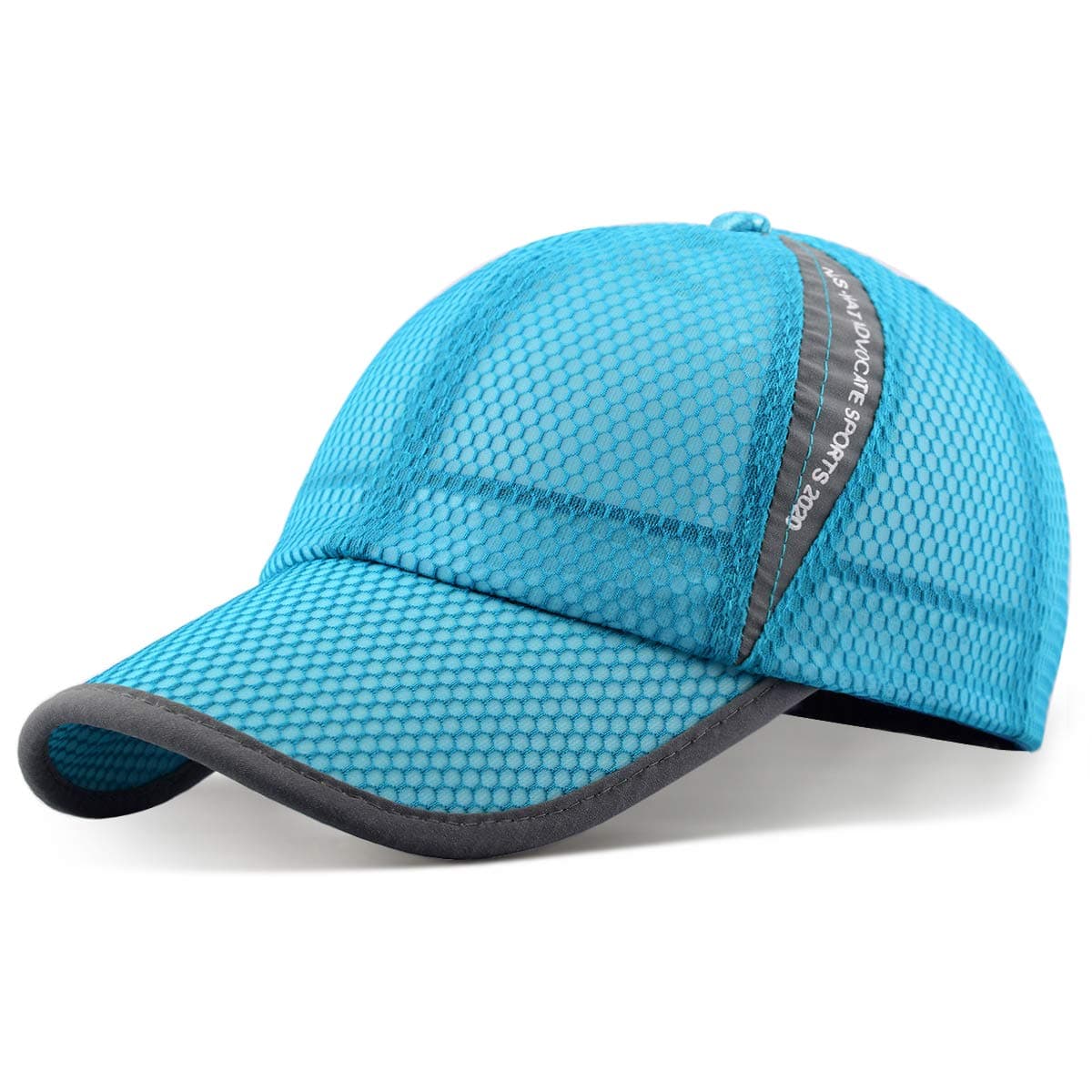 Unisex Breathable Full Mesh Baseball Cap Quick Dry Running hat Lightweight Cooling Water Sports Hat