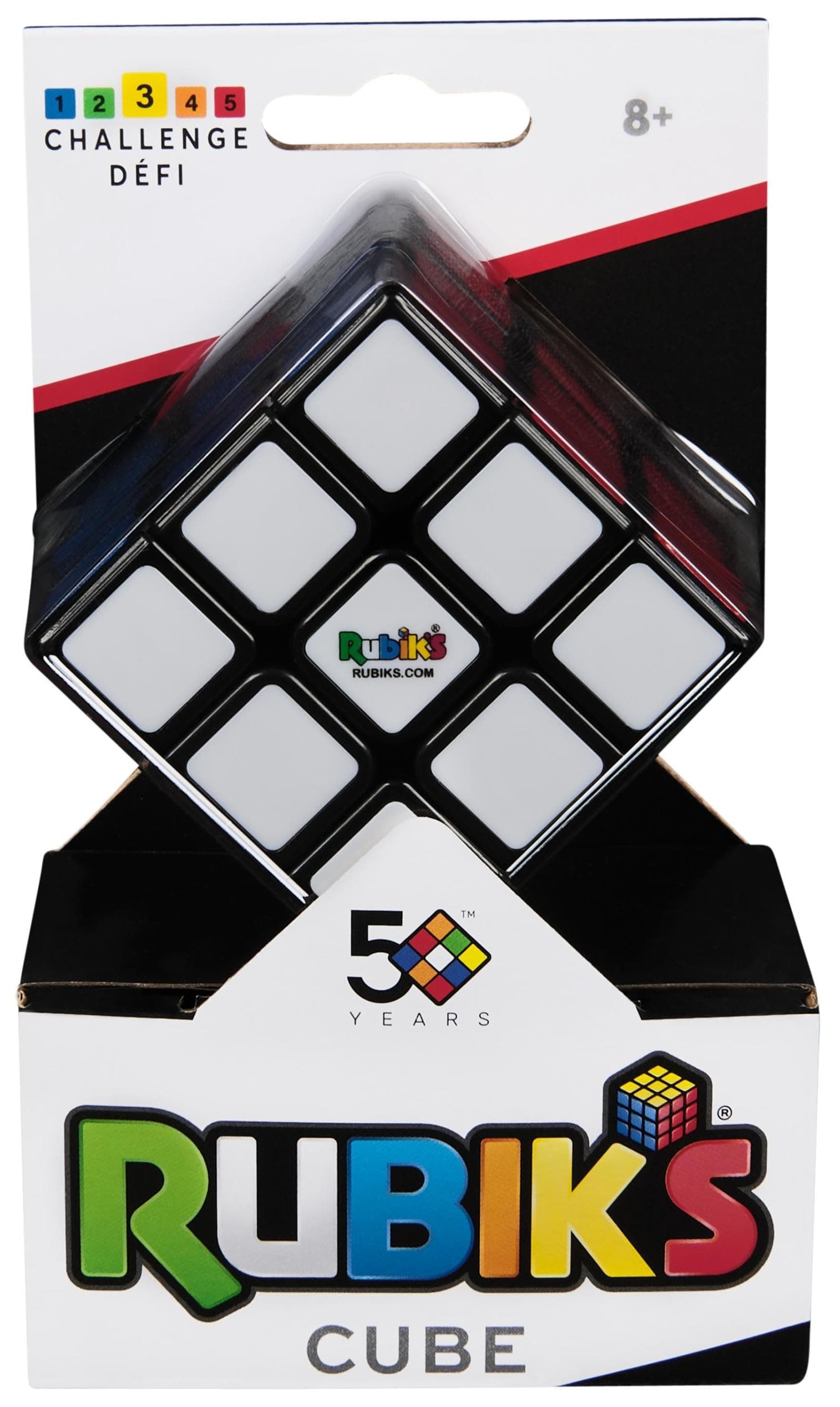 Spin Master 6063968 Rubiks Cube, Multicolour, One Size