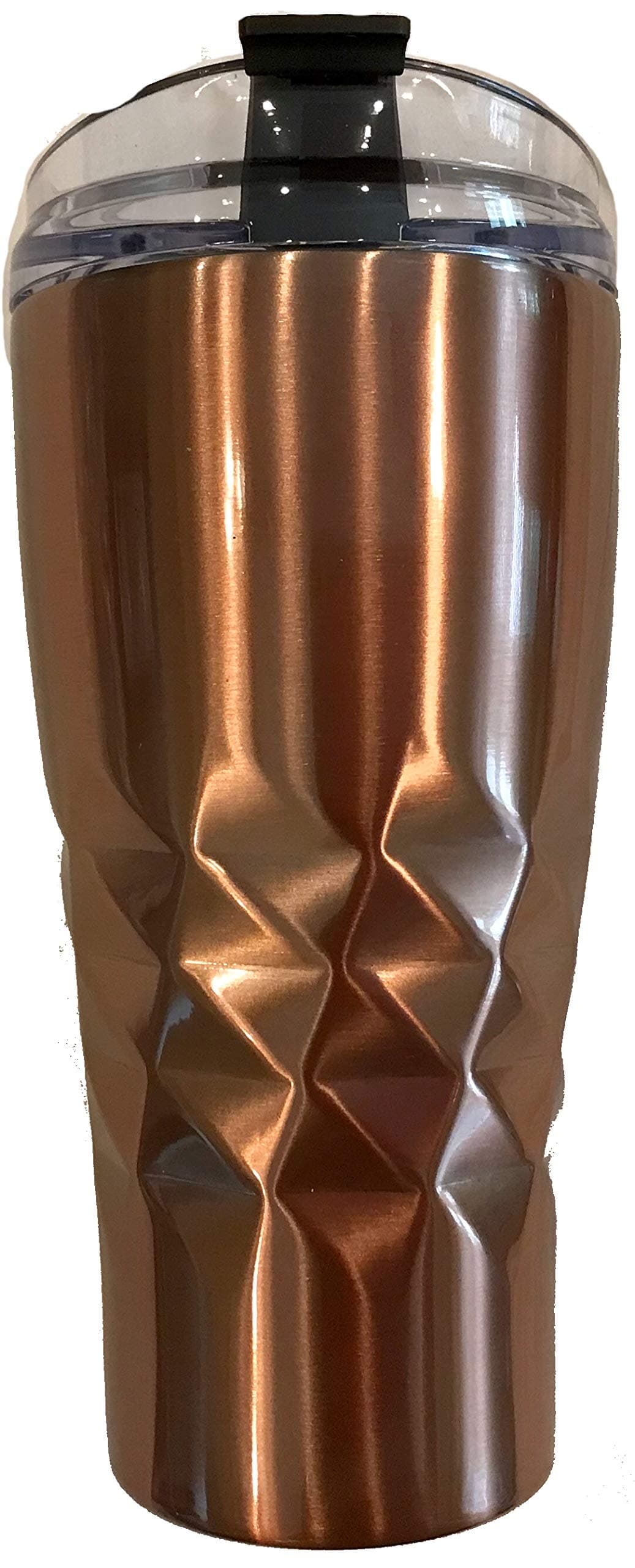 Triple Layer 20 oz Hot or Cold Thermal Drink Tumbler (Copper)