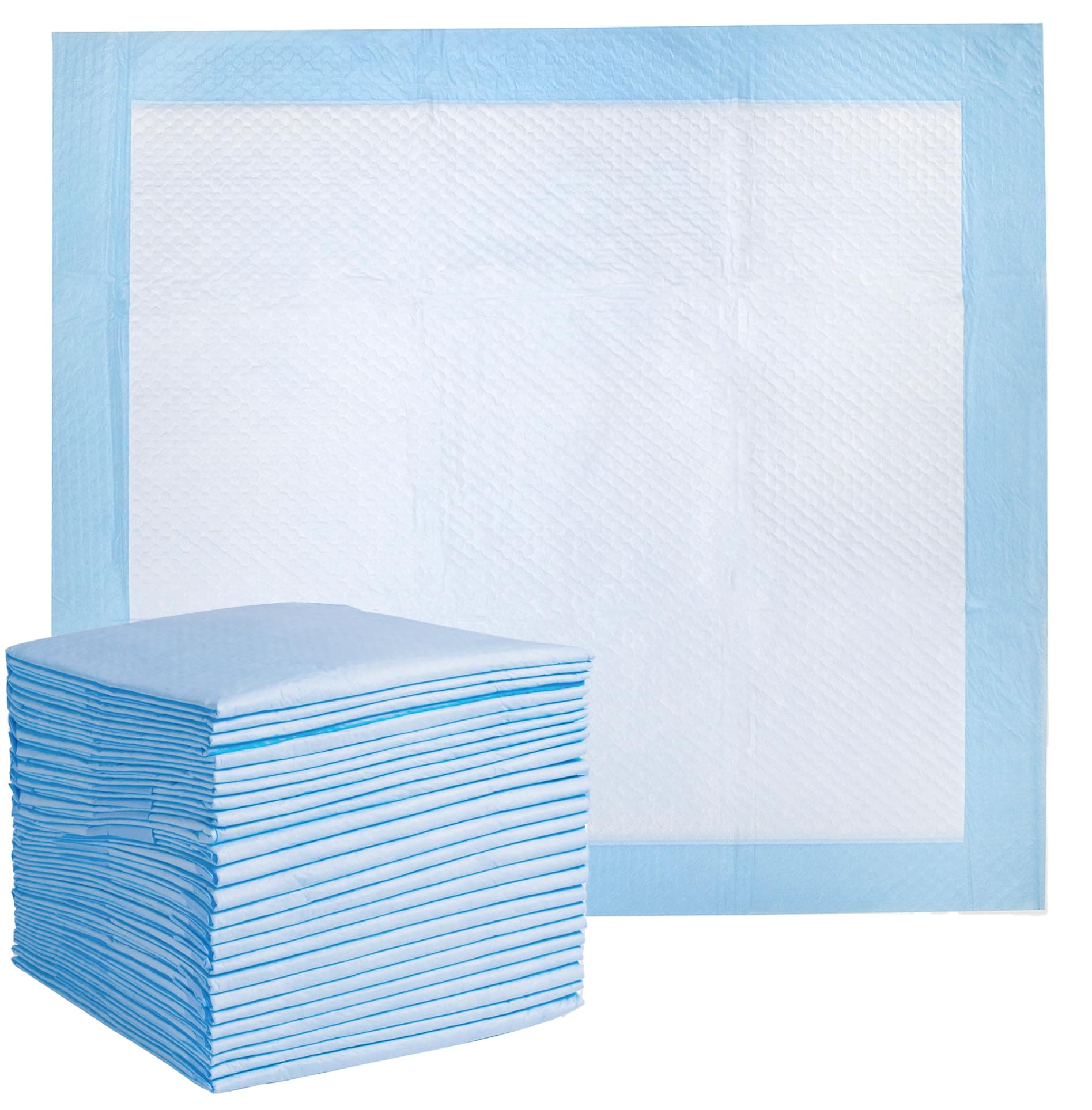 25 x Easy Care Solutions 60 x 60 cm | Disposable Incontinence Bed Pads | Underpads, Bed Mats, Mattress Protectors, Incontinence Pads| Adults & Elderly, Sofa & Chair for Children, Toddlers Babies