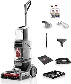 HooverSmartWash Pet XL Upright Carpet Cleaner Machine for Carpet and Upholstery, Automatic Deep Cleaning Carpet Shampooer, Converts to Spot Cleaner, Pair with Hoover Carpet Cleaner Solution