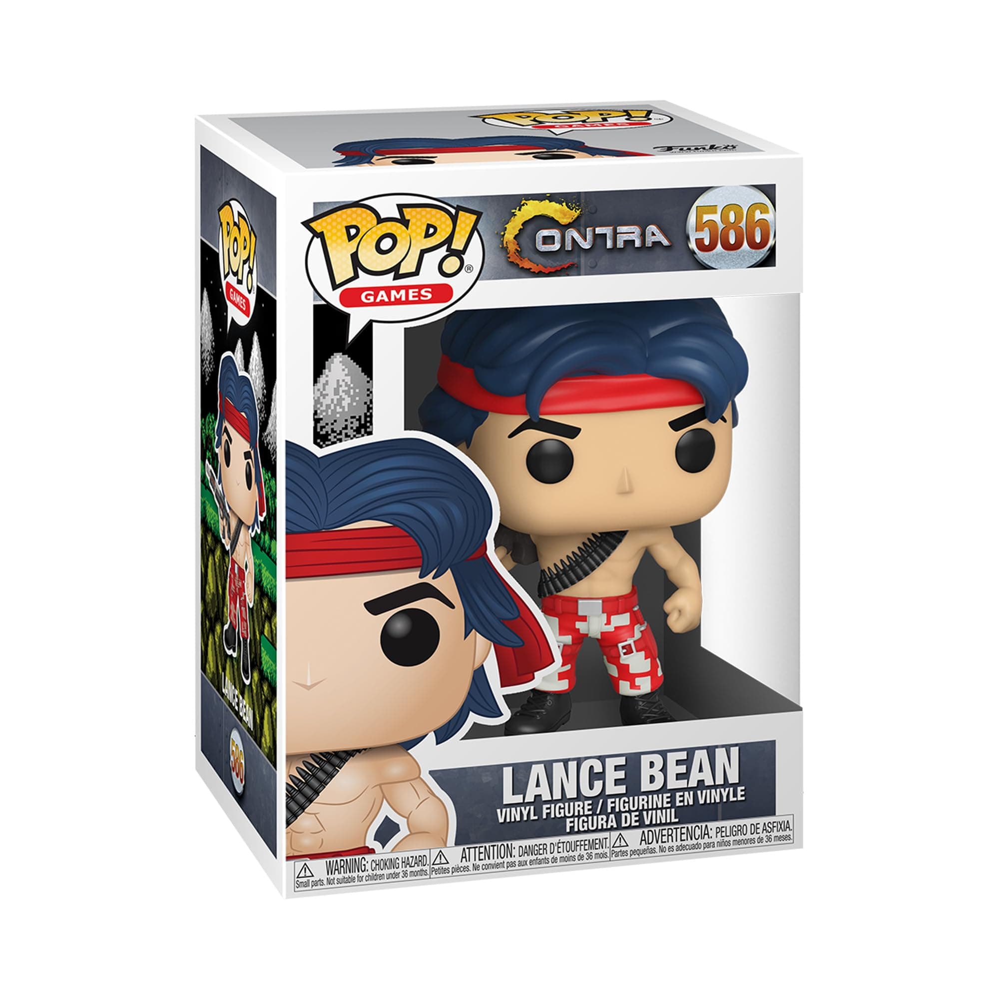 Pop! Games: Contra- Lance, Action Figure - 46998