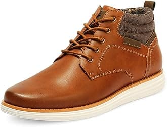 Men's Mid Top Chukka Sneaker Lace Up Dress Boot