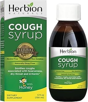 – Cough Syrup with Honey Helps Relieve Cough & Soothes Sore Throat Optimizes Immune System Promotes Healthy Lung Function 150 ml
