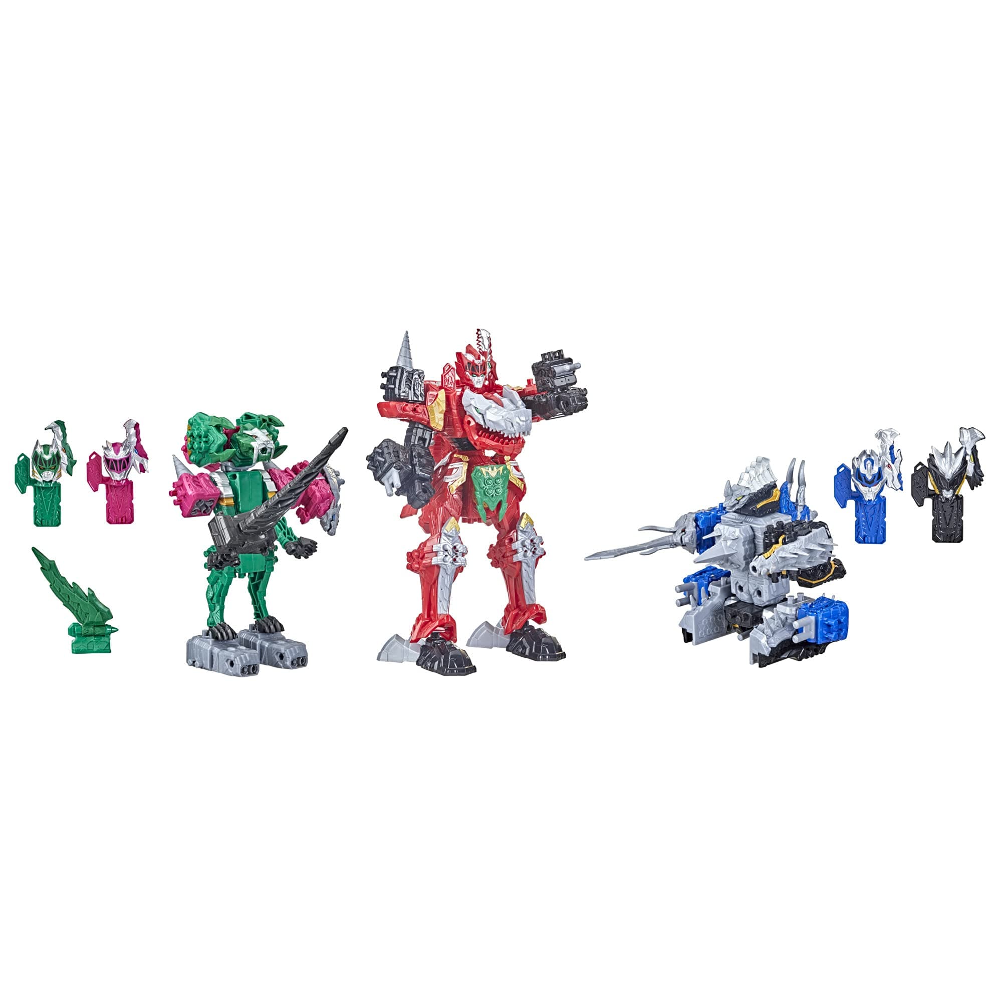 Power Rangers Dino Fury Megazode Mega Pack 5 Pack Zode Action Figure Toy 4+ (Amazon Exclusive)