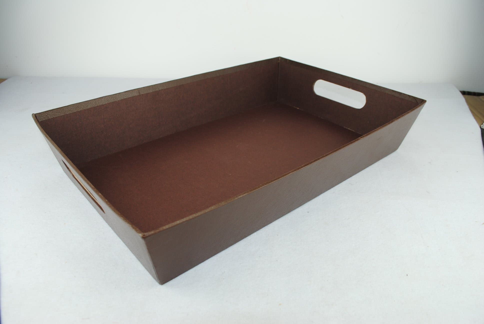 TOPOT leather Effect Paperboard gift Tray & Box