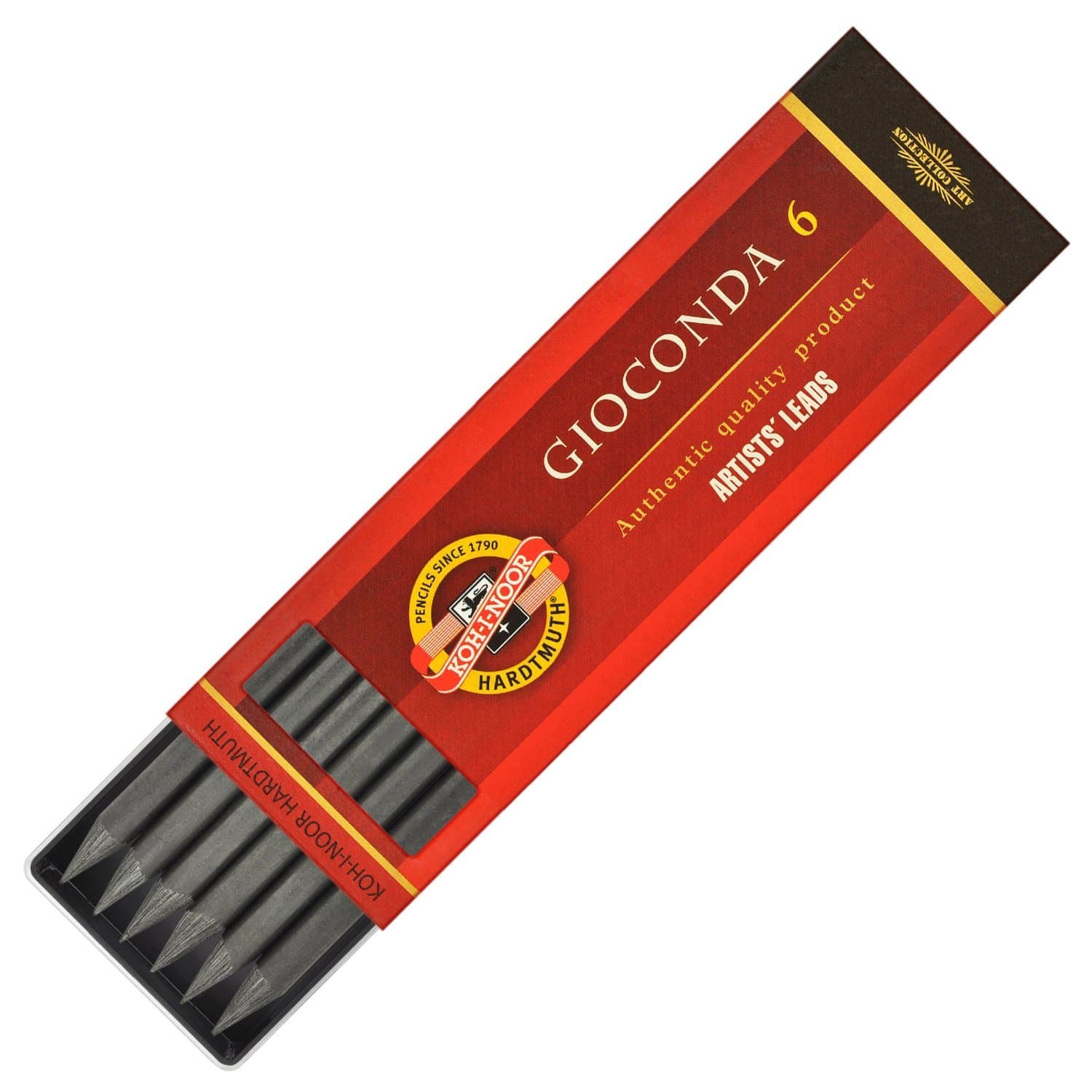 6 Gioconda 5.6 mm Graphite Leads. 4865/2B