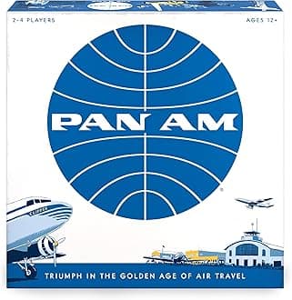 Funko Games Pan Am Board Game, Strategy Board Game, 2-4 Players 6 and Up