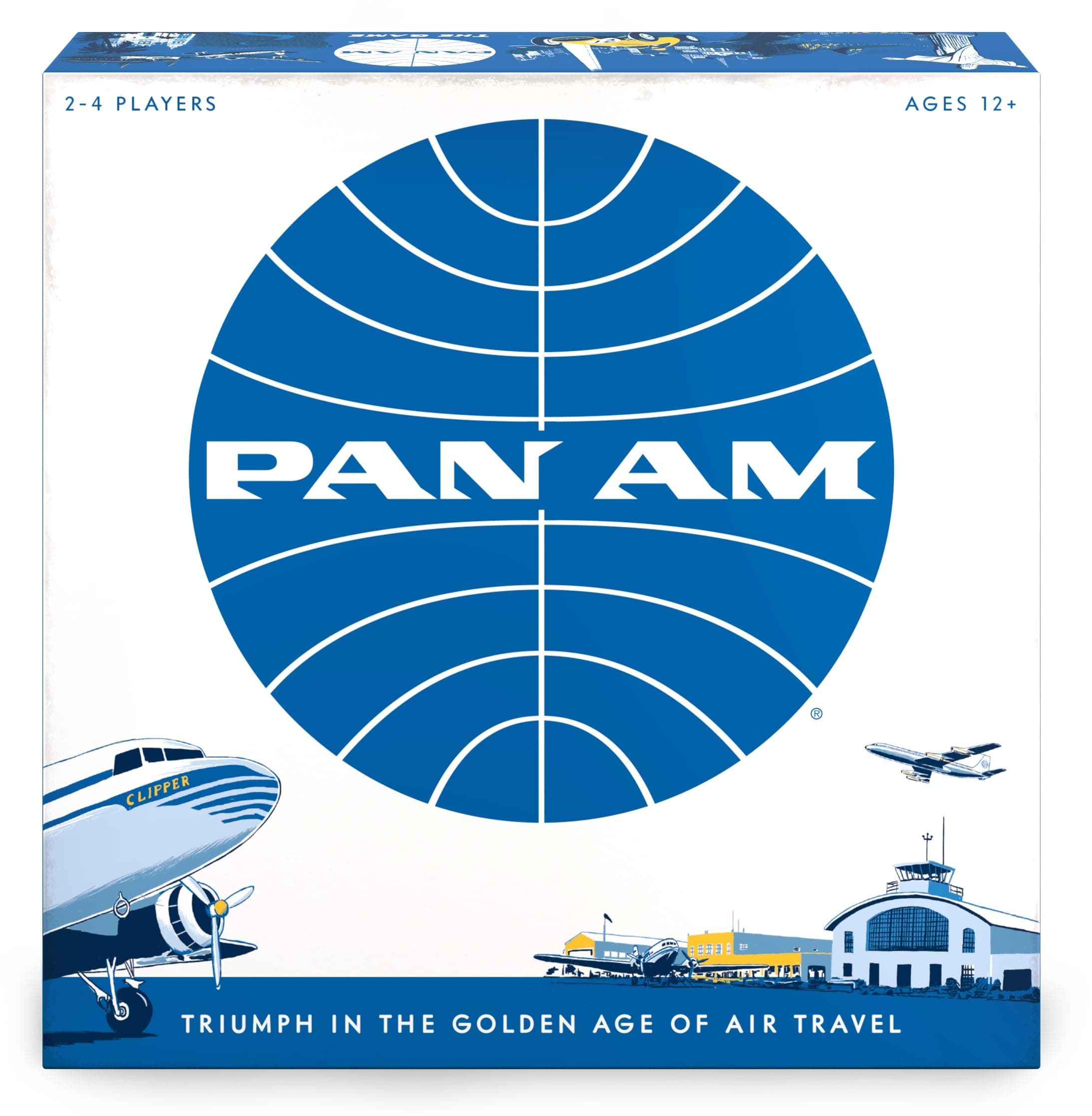 Funko Games Pan Am Board Game, Strategy Board Game, 2-4 Players 6 and Up