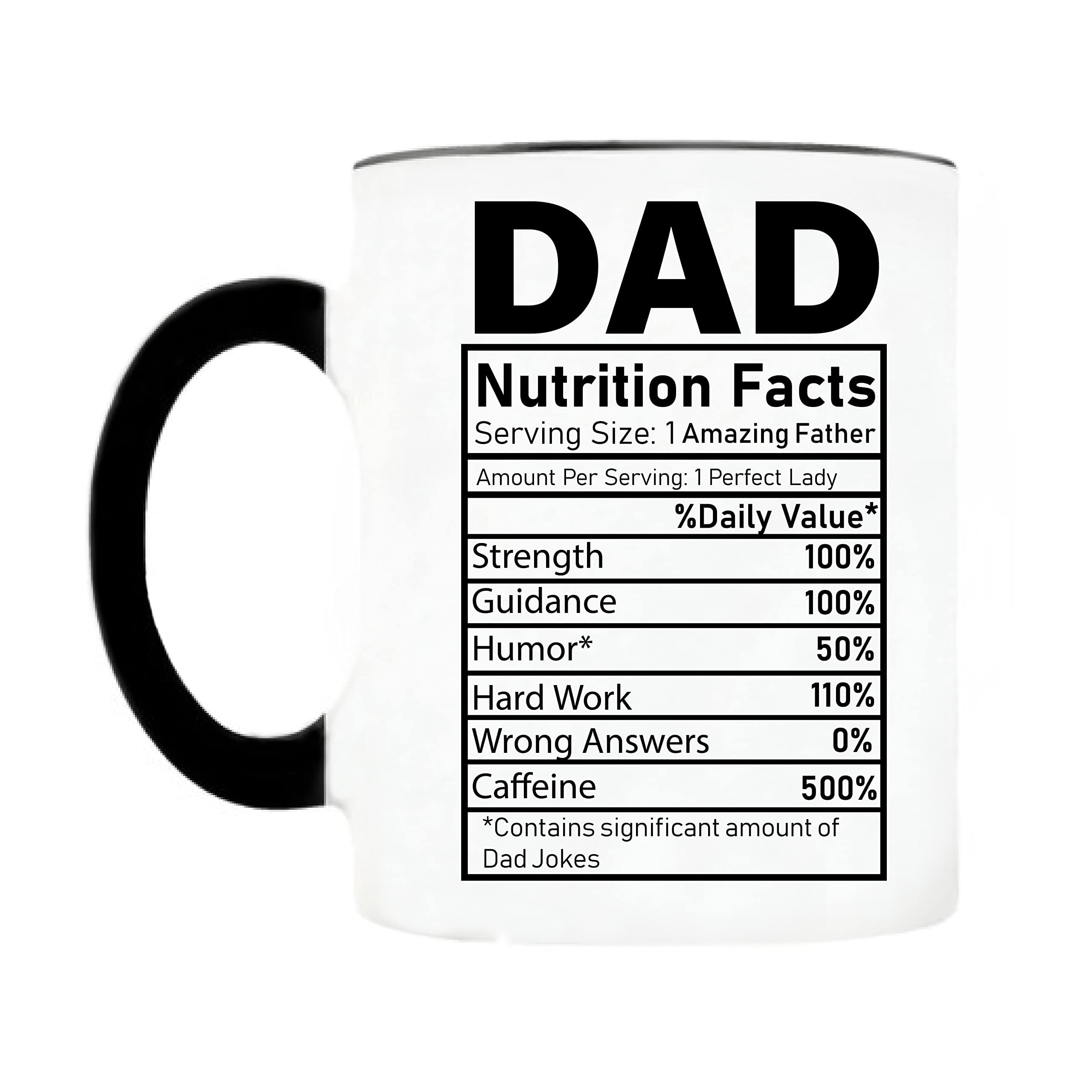 Marvelous Dad Magic Mug - Heat-Activated Color Changing Coffee Cup - The Ideal Father's Day Present for the Incredible Superhero Dad in Your Life - Express Your Love and Appreciation (Design 10)