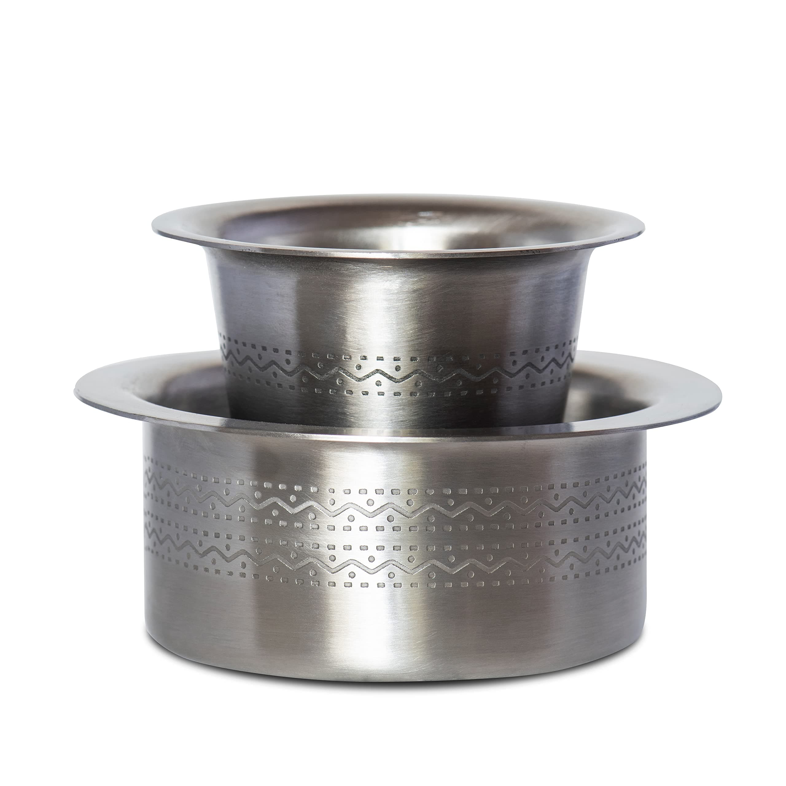 Sidapur Dabara Set (Stainless Steel Etched)