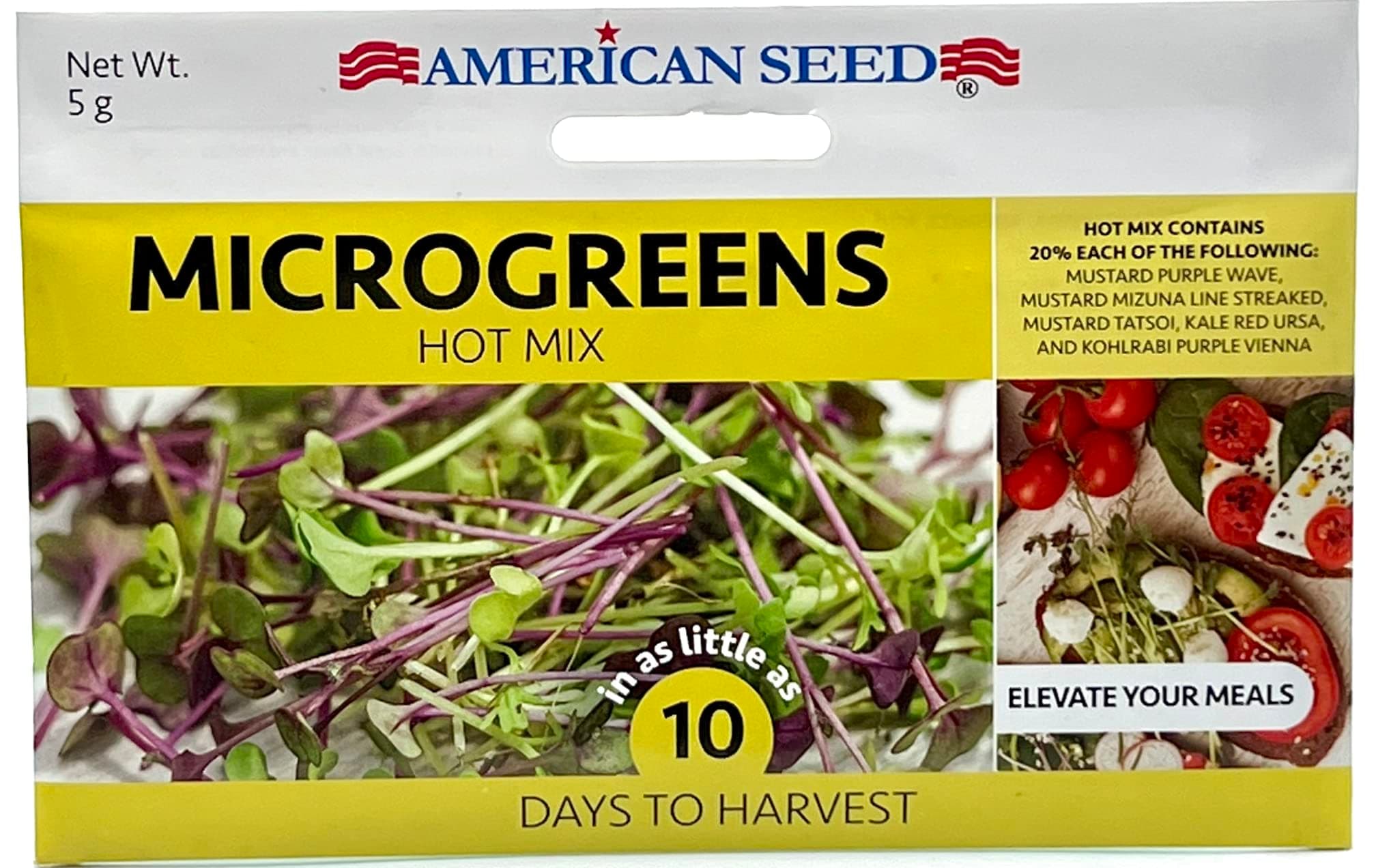 American Seed Microgreens Hot Mix