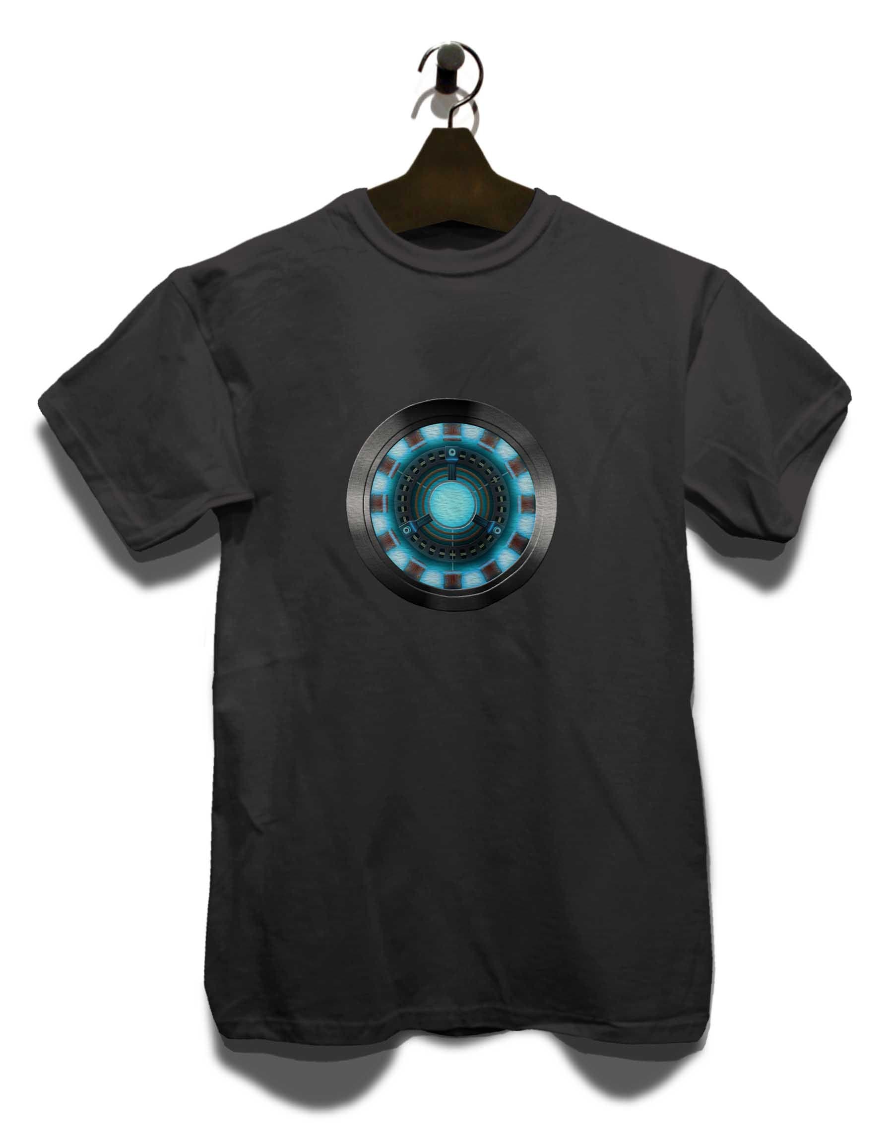Arc Reactor Ironman 2 T-Shirt Sizes Grey