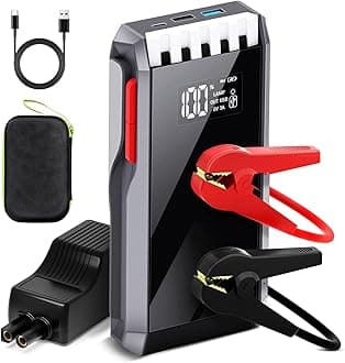 012 Jump Starter Battery Pack, 5500A Peak Car Battery Charger Jump Starter for Up to 10.0L Gas or 8.0L Diesel Engine,12V Car Jumper Starter Portable with LED Light & USB- HIVAGI