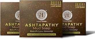 Ashtapathy Mud Soap for Men & Women Pack of 3