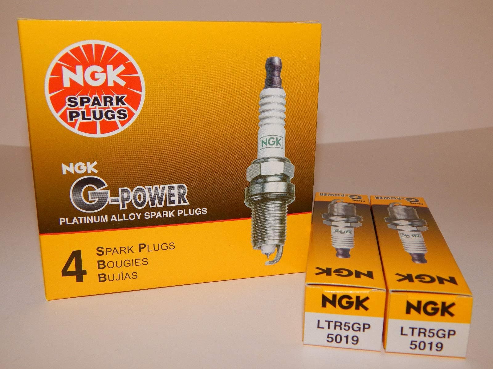 5019 G-Power Spark Plugs LTR5GP (6 Pack)