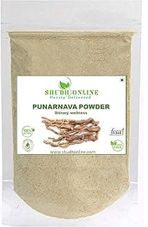 Shudh Online Punarnava root powder, Boerhavia Diffusa (100 grams) - Good Health and Healthy Appetite