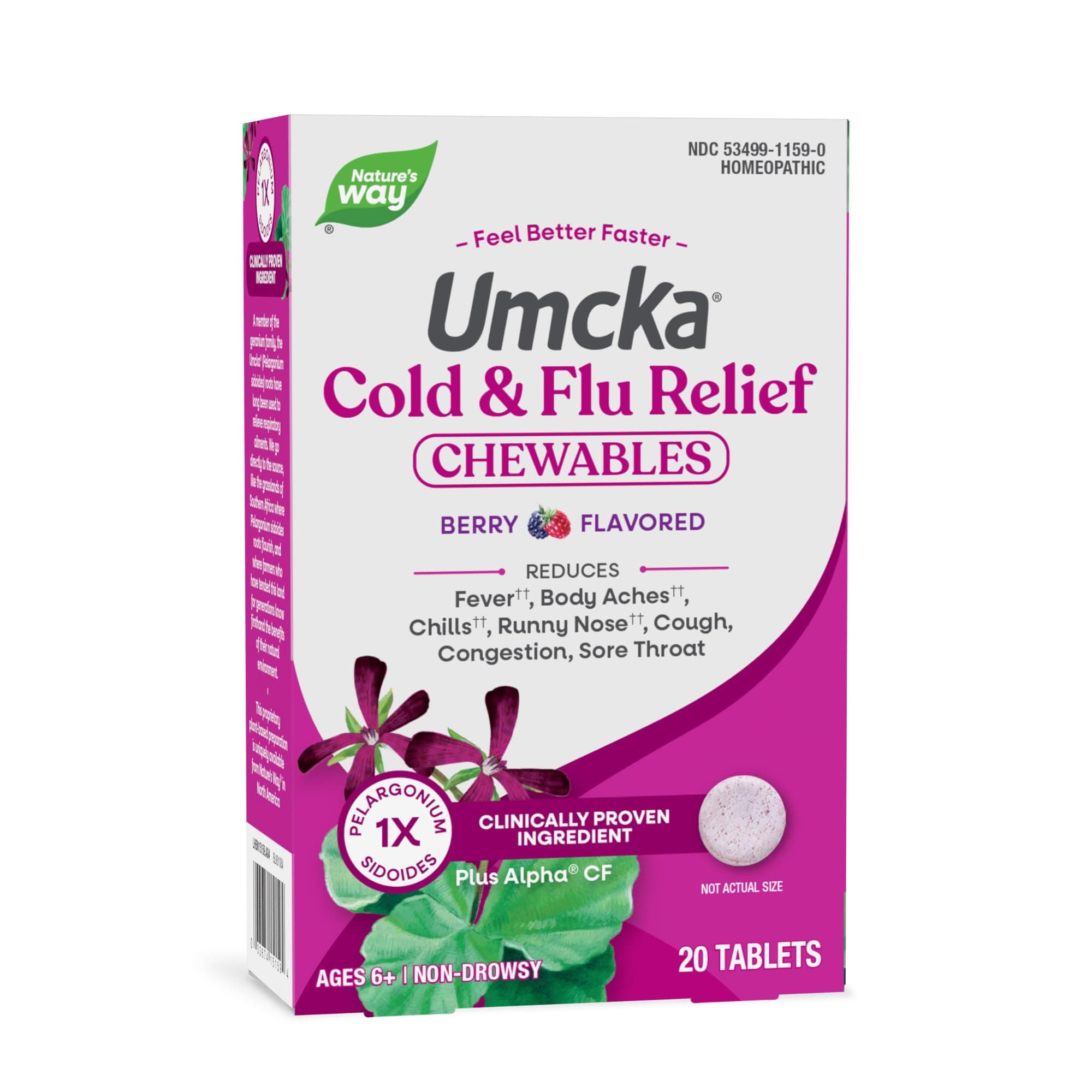 Cold + Flu Relief Berry Chewables