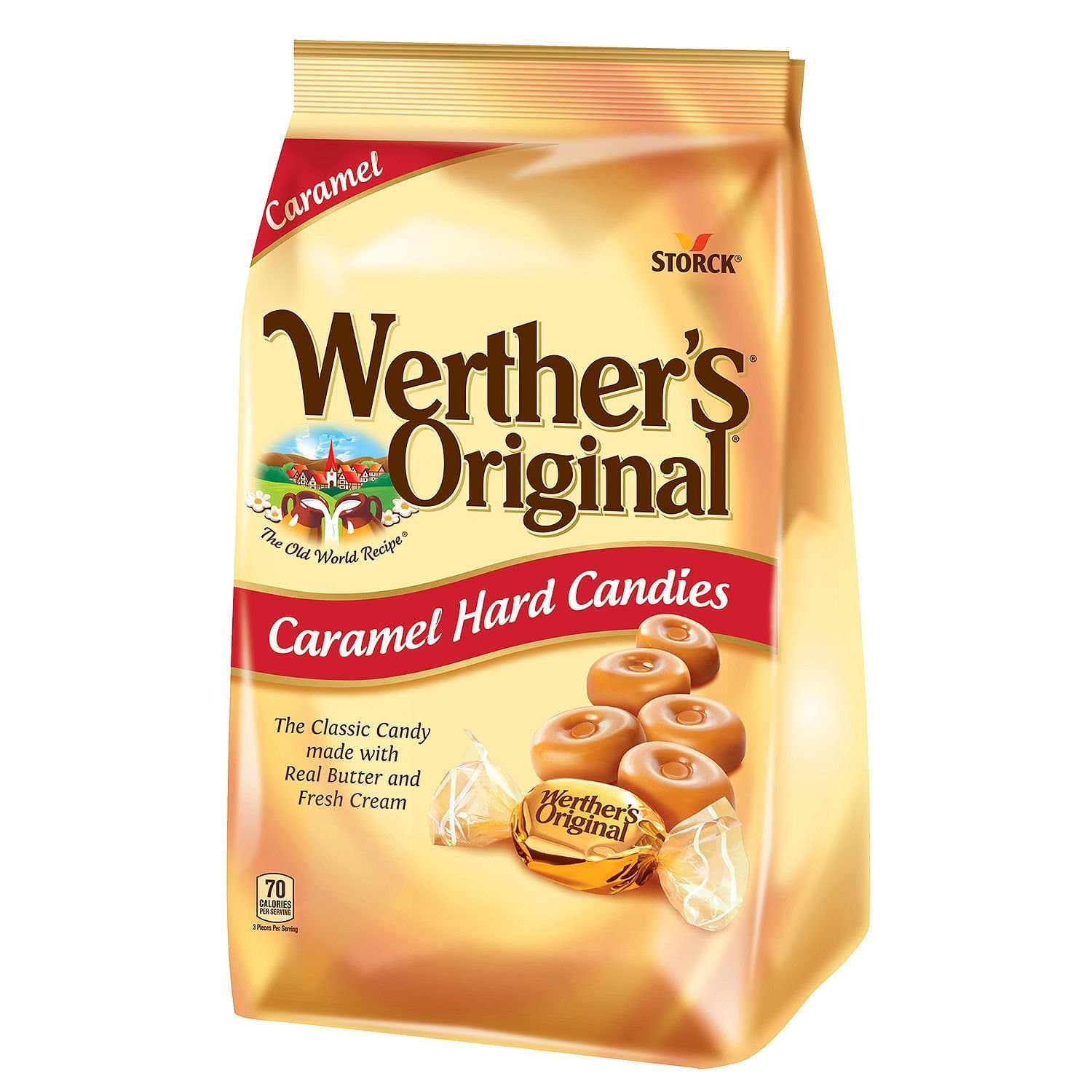 Werther's Original Hard Candies Caramel, 30 Oz - 1 Pack