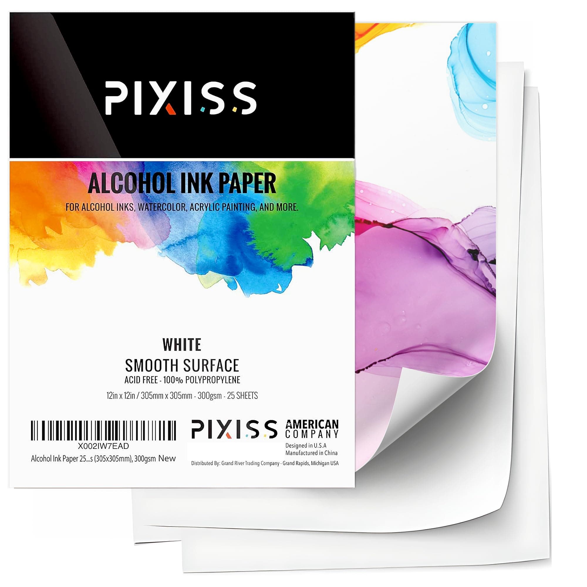 Alcohol Ink Paper (12x12 (25 Sheets))